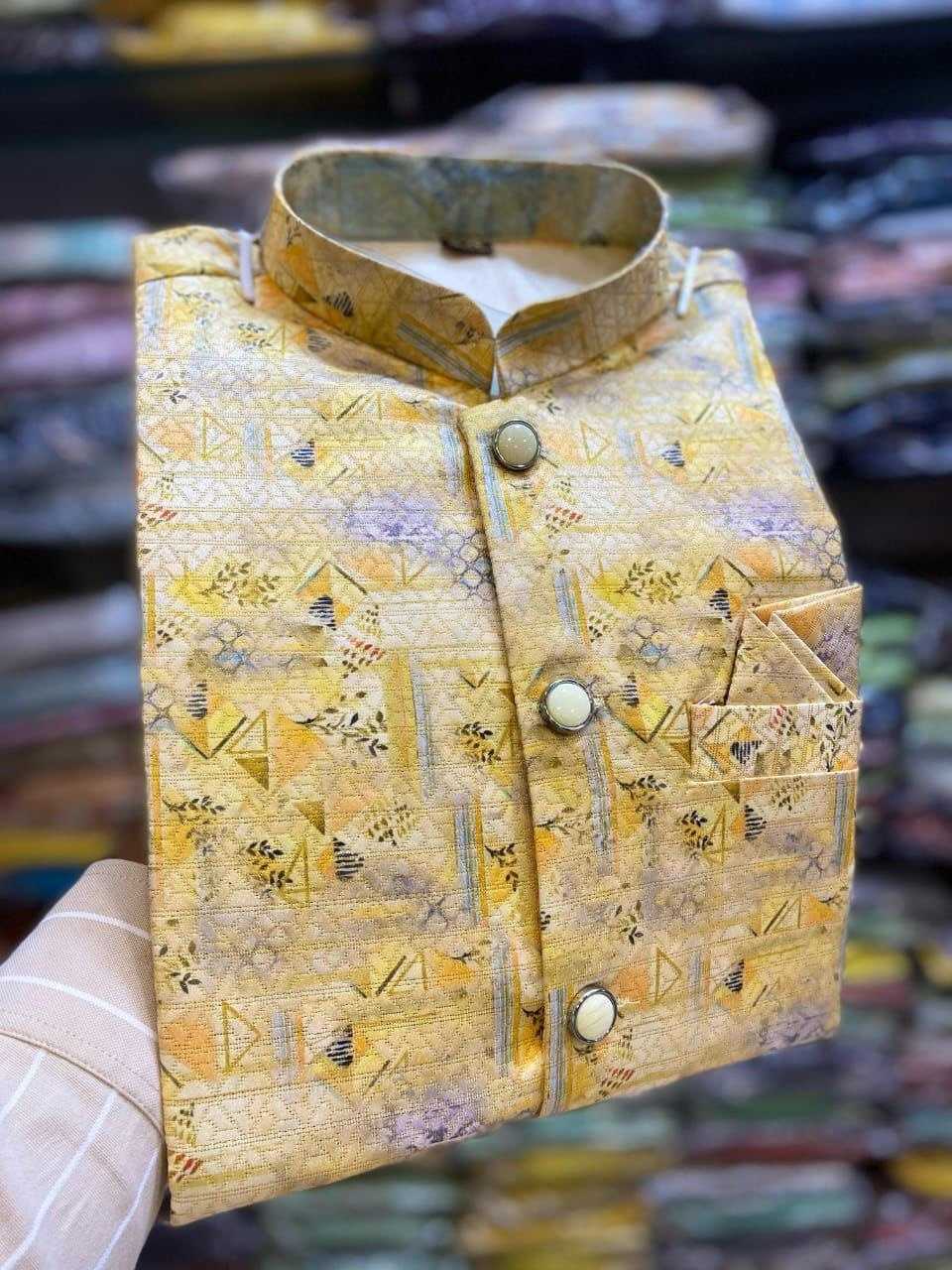 YNF Wholesale Jacquard Festive & Wedding Coats KESH650 Modi | Surat Manufacturer