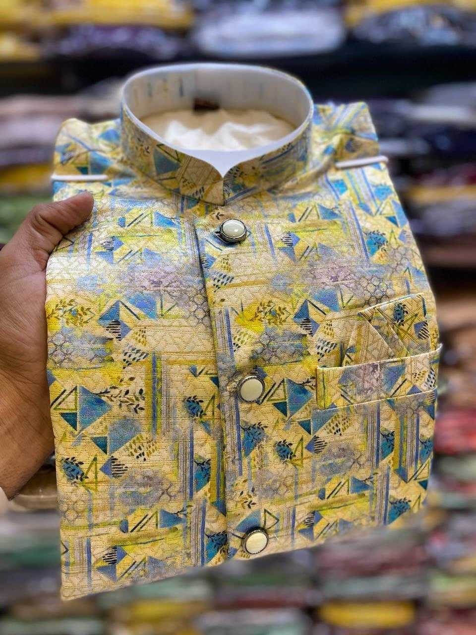 YNF Wholesale Jacquard Festive & Wedding Coats KESH650 Modi | Surat Manufacturer