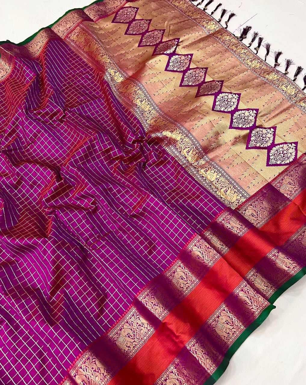 YNF Wholesale Kanjivaram Silk Kanjeevaram Sarees KESH700 | Surat Manufacturer