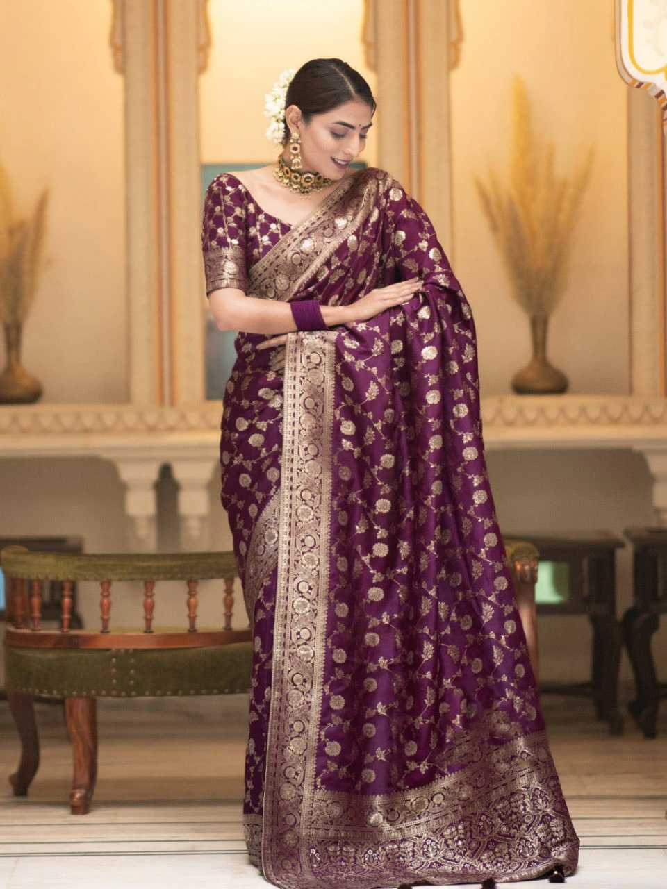 YNF Wholesale Lichi Silk Banarasi Silk Sarees KESH171 N.F:-208 | Surat Manufacturer