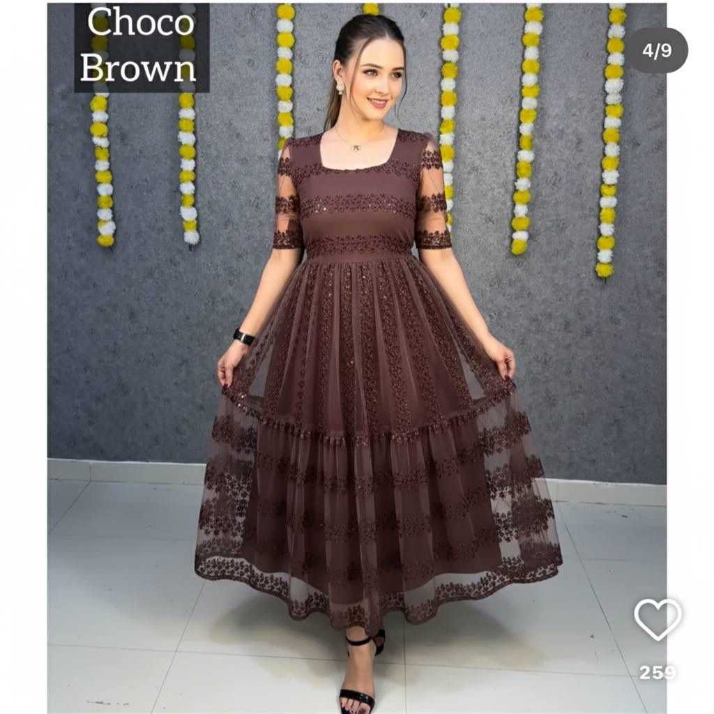 YNF Wholesale Net Party Gowns KESH544 Ashmira | Surat Manufacturer