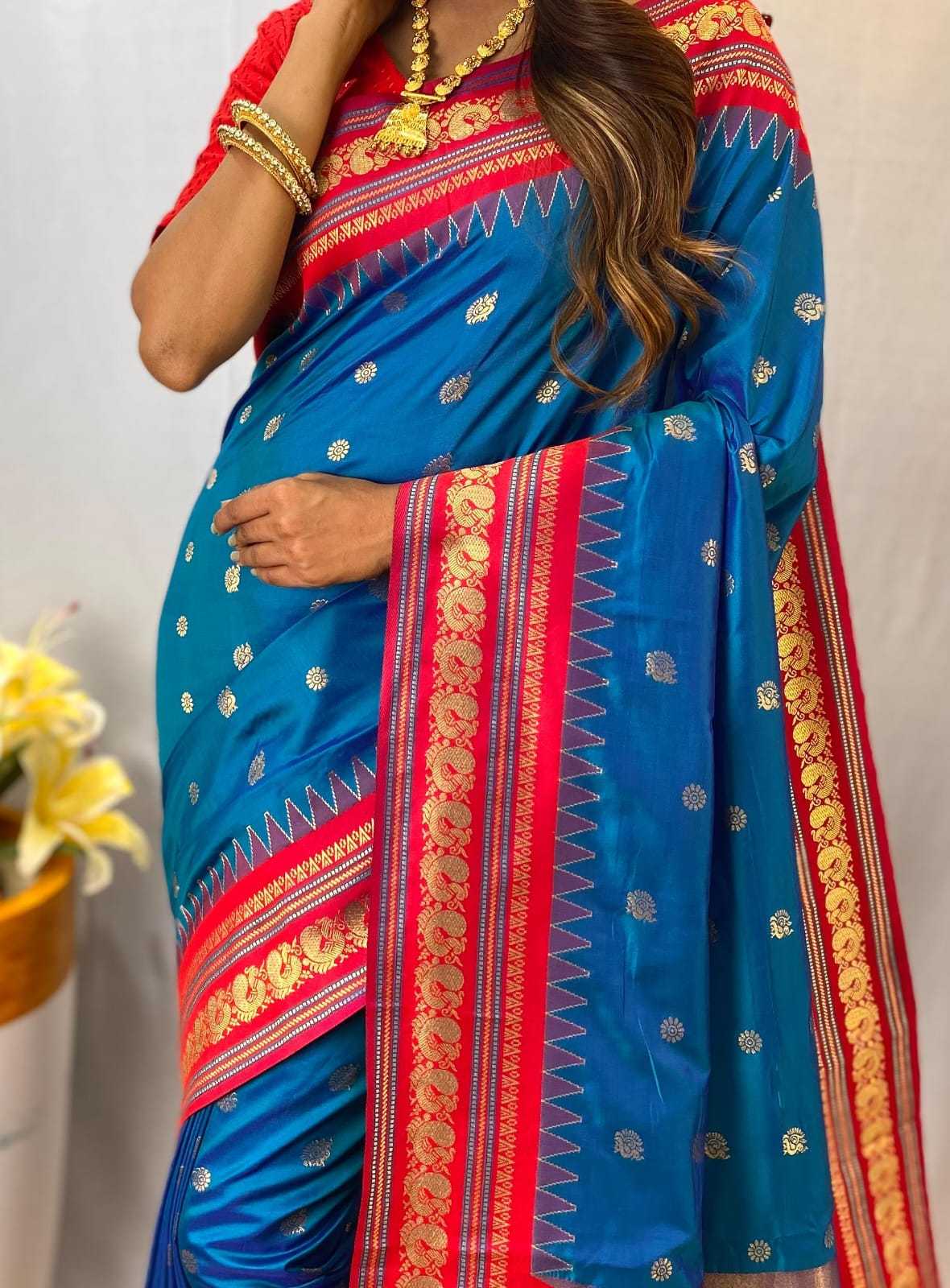 YNF Wholesale Paithani Silk Paithani Sarees KESH249 Aadrika | Surat Manufacturer