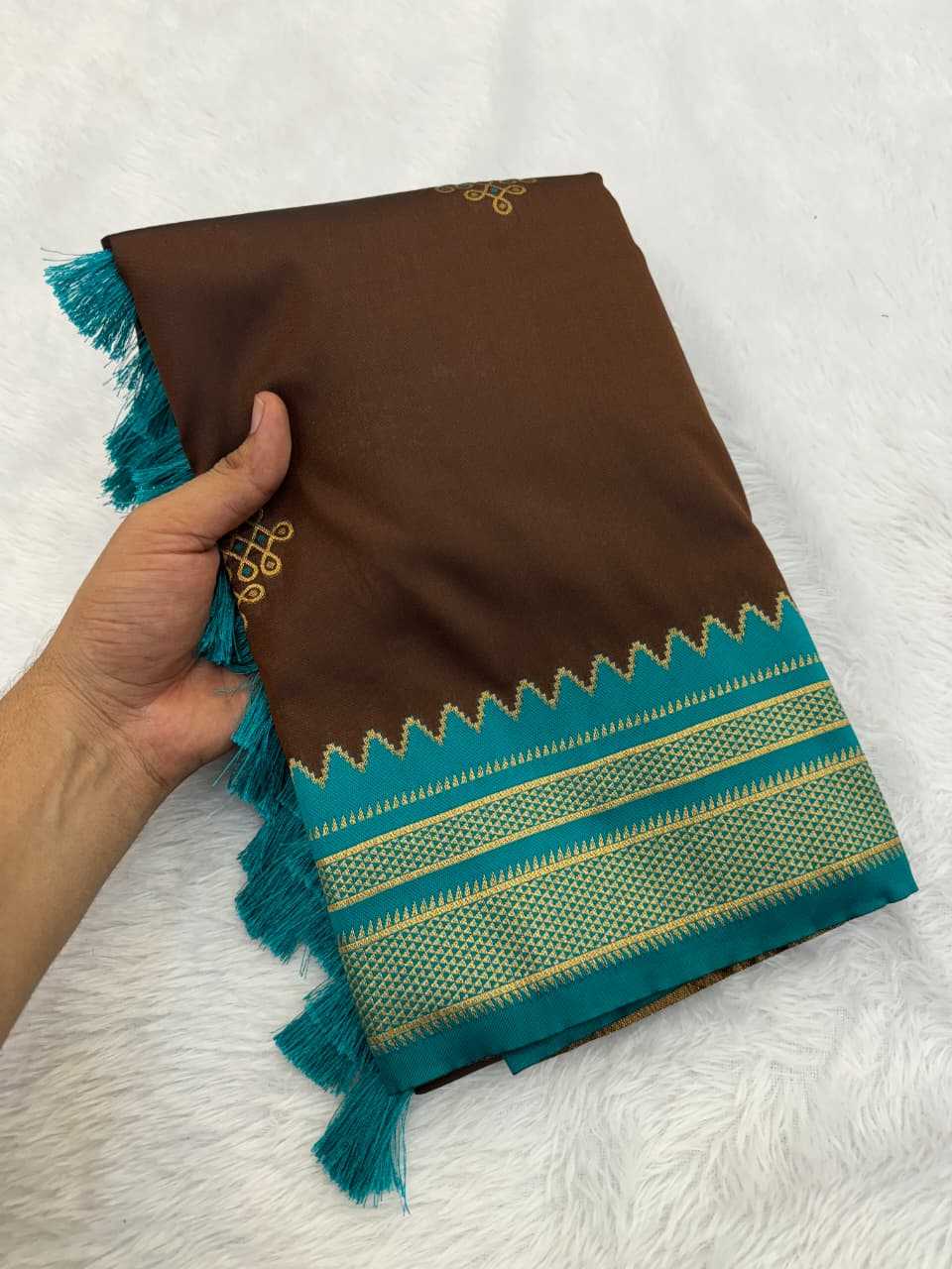 YNF Wholesale Paithani Silk Paithani Sarees KESH679 Kolam | Surat Manufacturer