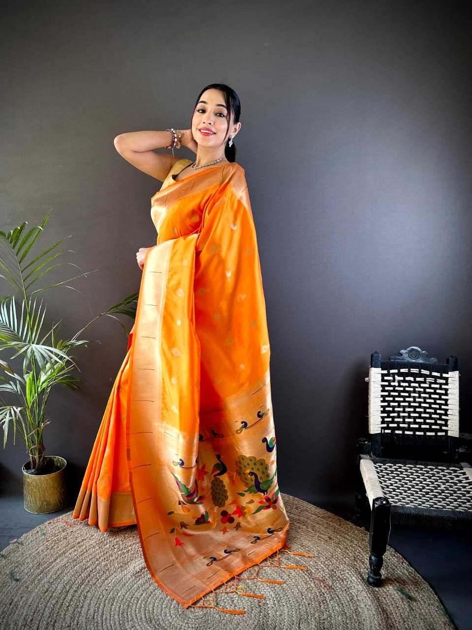 YNF Wholesale Paithani Silk Paithani Sarees KESH734 MENKA | Surat Manufacturer