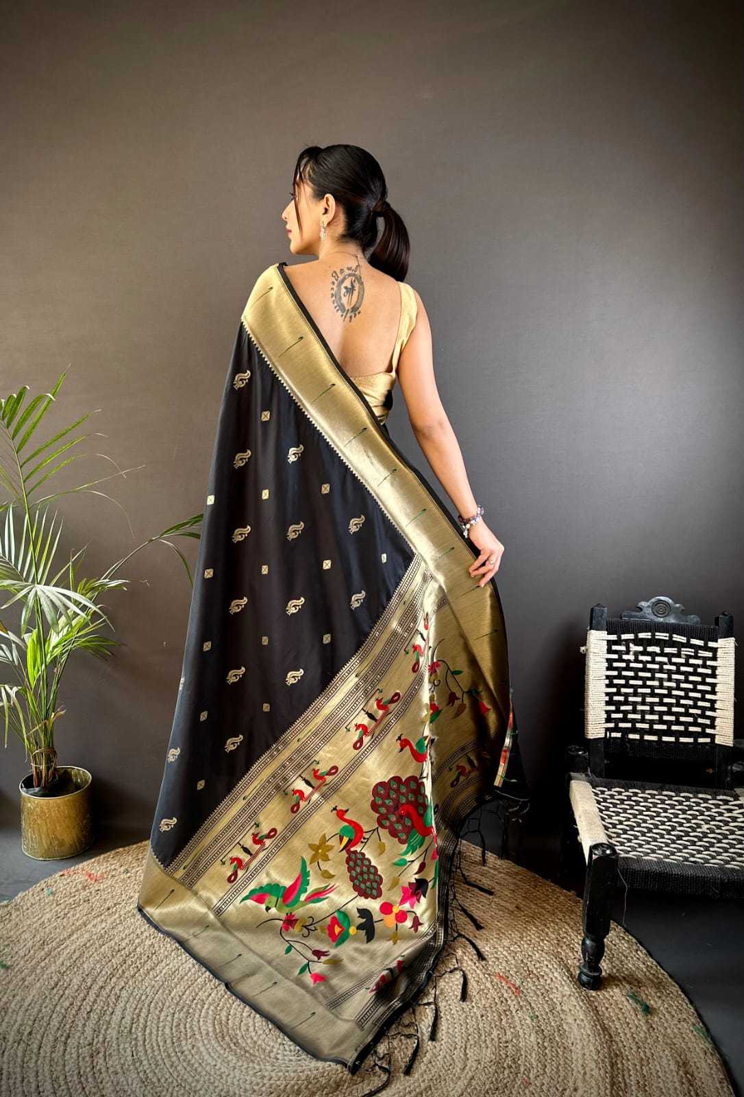 YNF Wholesale Paithani Silk Paithani Sarees KESH734 MENKA | Surat Manufacturer