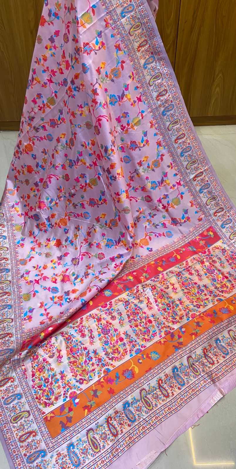 YNF Wholesale Pashmina Fancy Sarees KESH140 Saumika | Surat Manufacturer