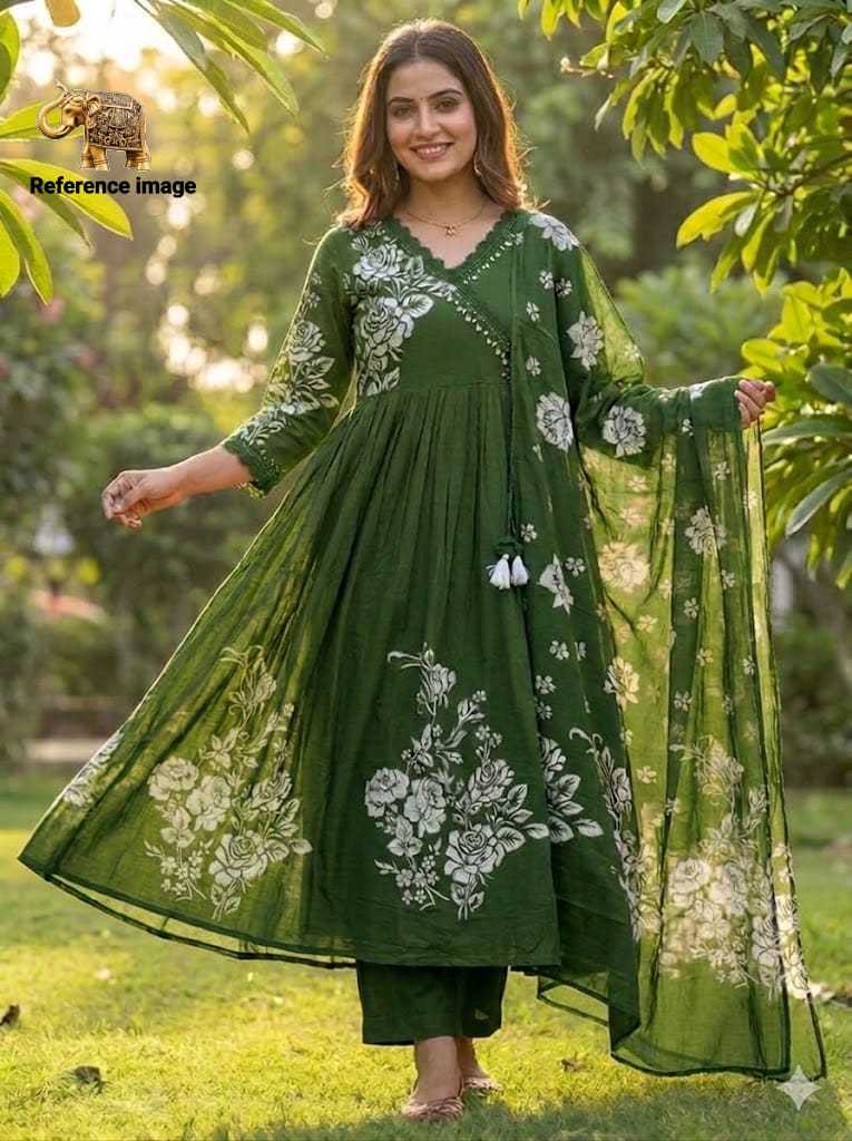 YNF Wholesale Pure Cotton Printed Gowns KESH147 129 | Surat Manufacturer