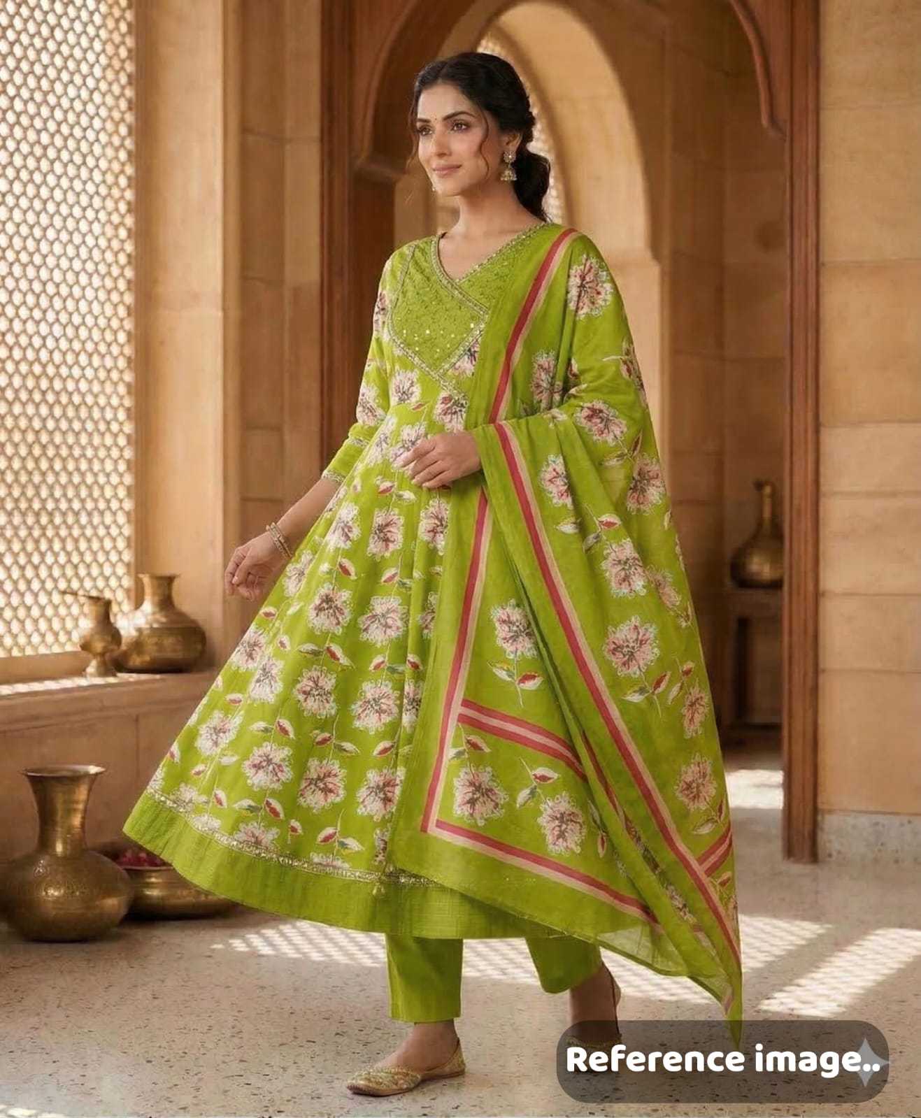 YNF Wholesale Pure Cotton Printed Gowns KESH147 129 | Surat Manufacturer