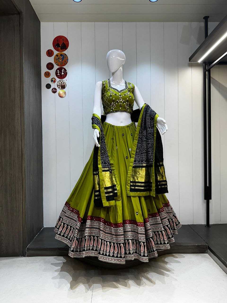 Ynf Pure Cotton  Lehengas Wholesale Designer Lehenga Choli Chaniya Choli Mirror Work Lehenga Manufacturer - YNF Online