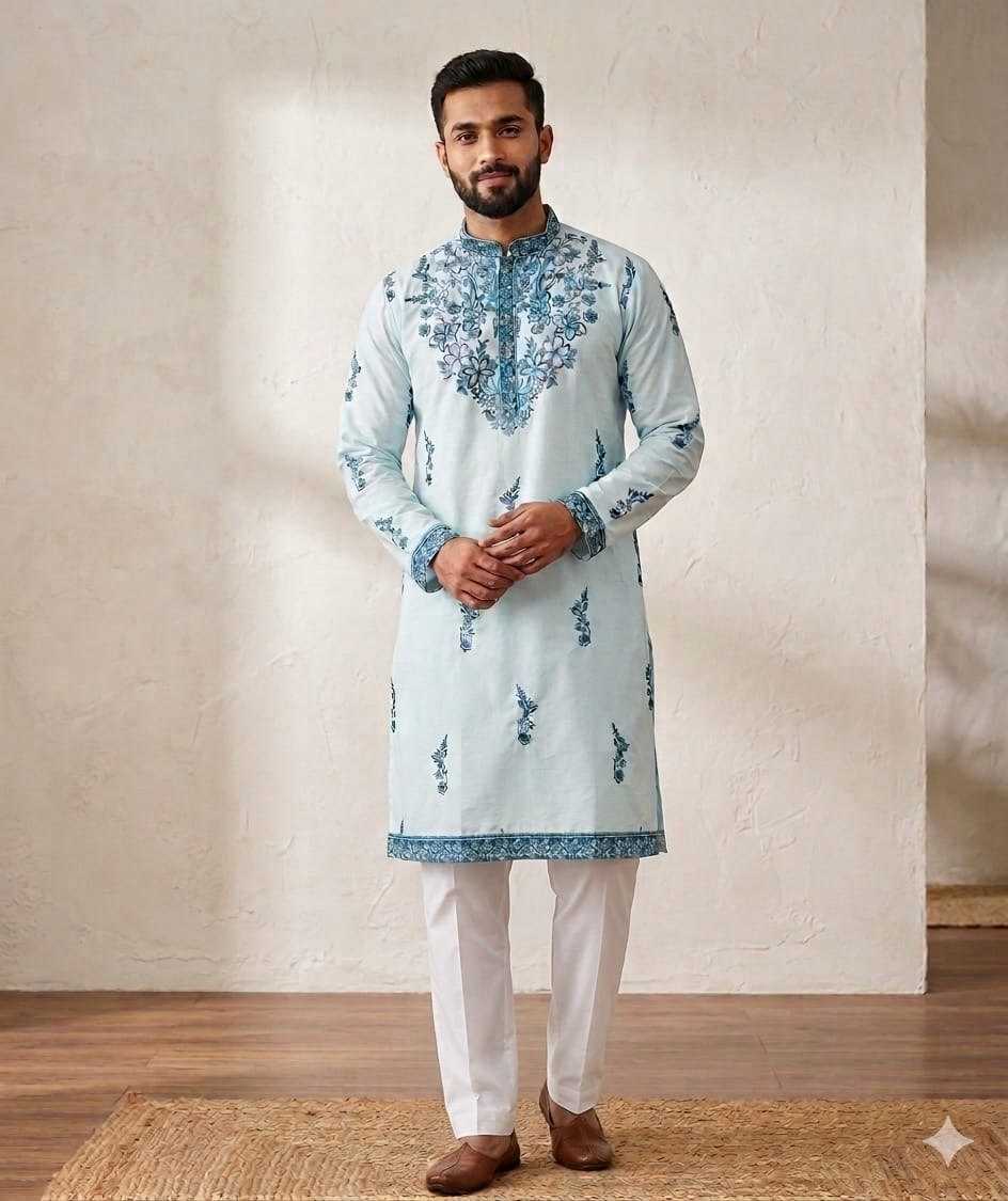 YNF Wholesale Rayon Mens Kurta Pyjama KESH650 Pyjama | Surat Manufacturer