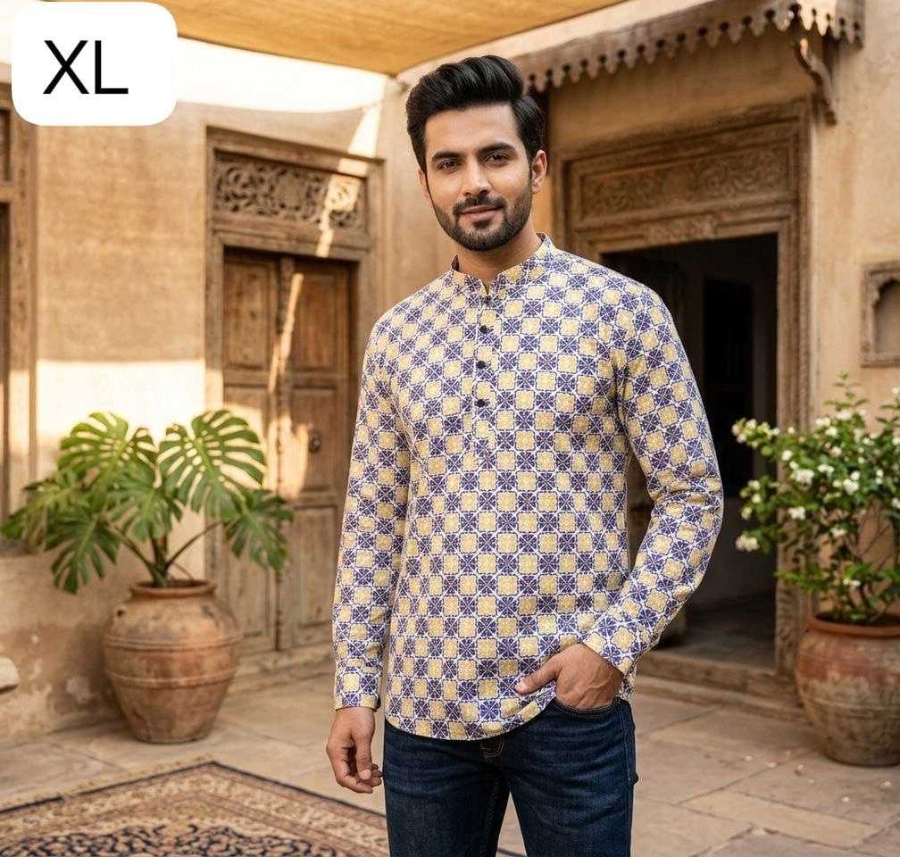 YNF Wholesale Reyon Cotton Mens Kurtas KESH650 Soft | Surat Manufacturer