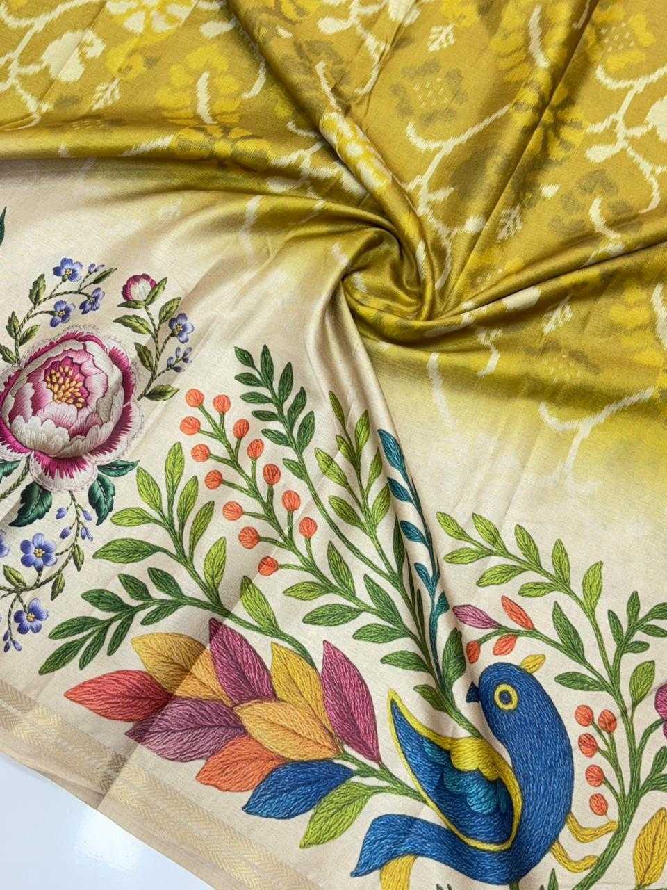 YNF Wholesale Silk Printed Silk Saree KESH692 MANISHA | Surat Manufacturer
