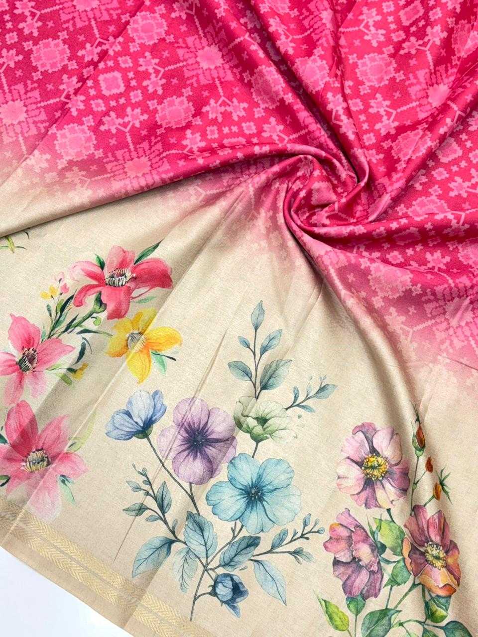 YNF Wholesale Silk Printed Silk Saree KESH692 MANISHA | Surat Manufacturer