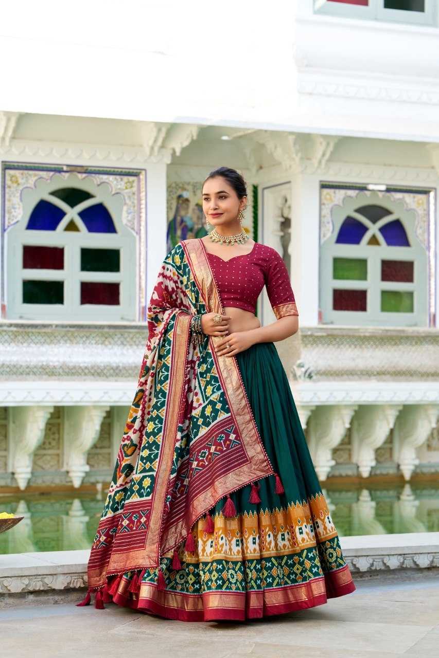 YNF Wholesale Tussar Silk Fancy Lehenga KESH173 MIRROR | Surat Manufacturer