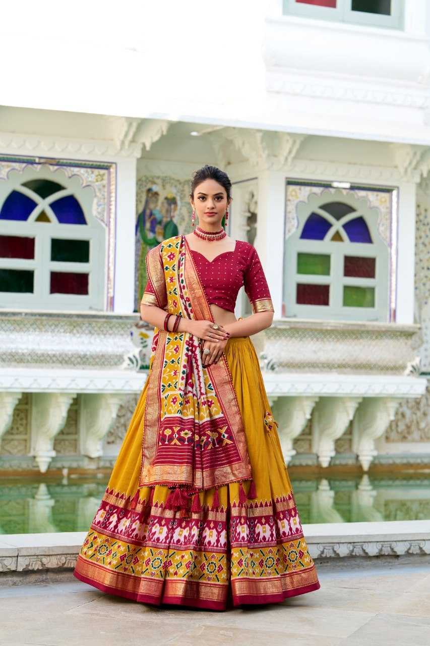 YNF Wholesale Tussar Silk Fancy Lehenga KESH173 MIRROR | Surat Manufacturer