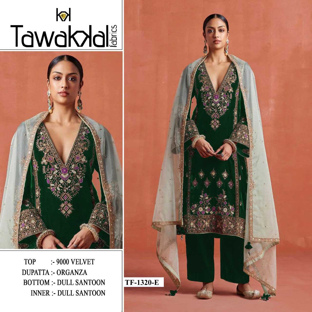 YNF Wholesale Velvet Velvet Suits KESH745 1320 | Surat Manufacturer