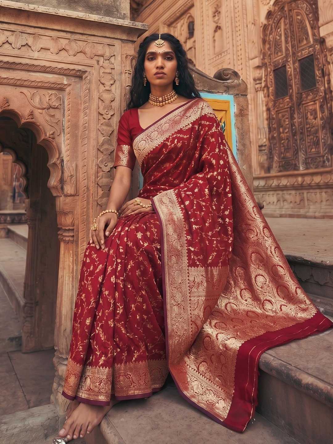 YNF Wholesale Art Silk Banarasi Silk Sarees  | Surat Manufacturer