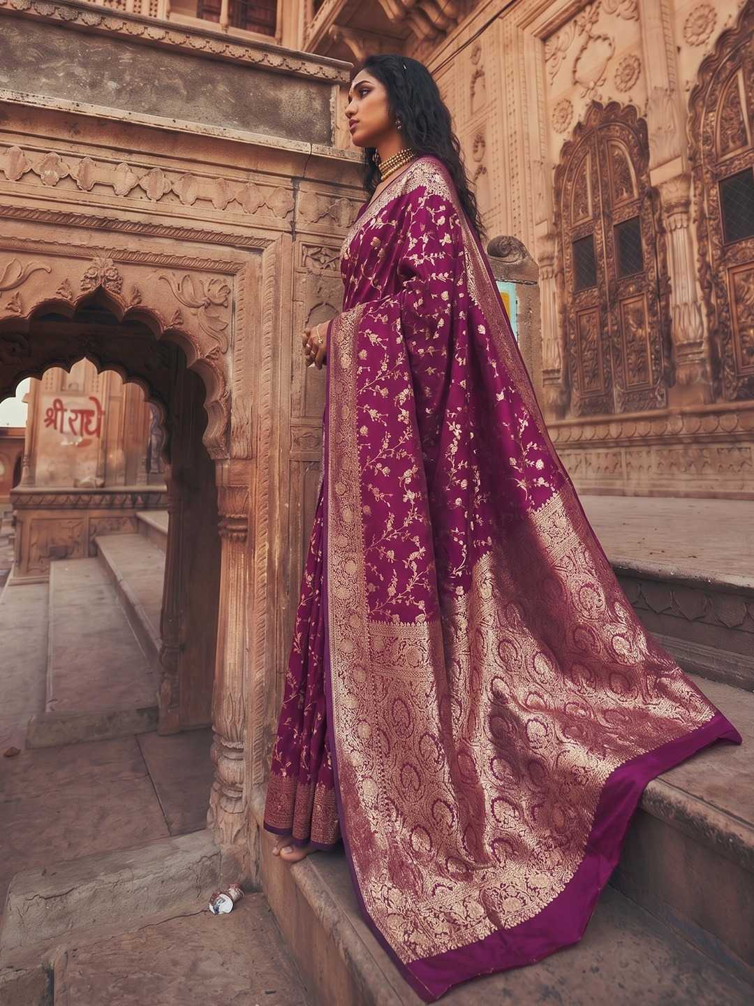 YNF Wholesale Art Silk Banarasi Silk Sarees  | Surat Manufacturer
