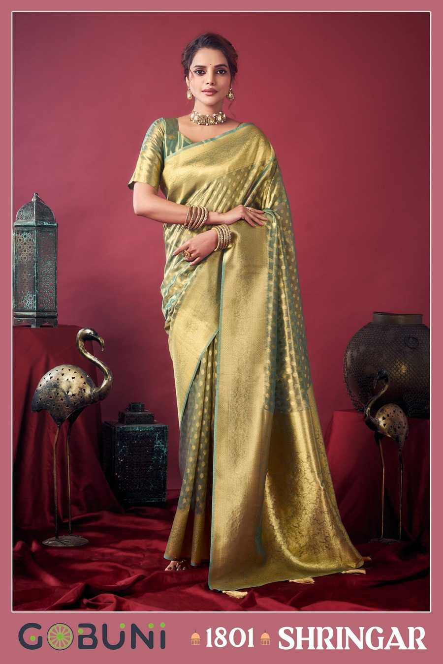 YNF Wholesale Tissue Silk Heavy Silk Sarees  | Surat Manufacturer