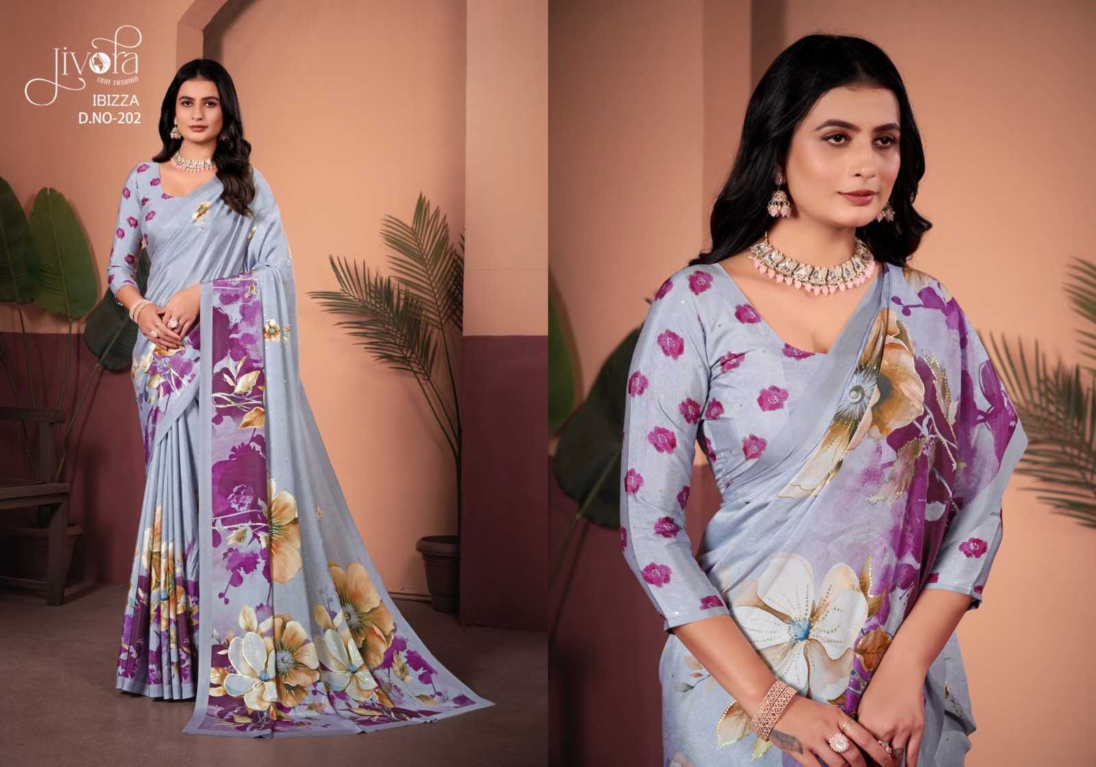 YNF Wholesale Crepe Silk Fancy Sarees  | Surat Manufacturer