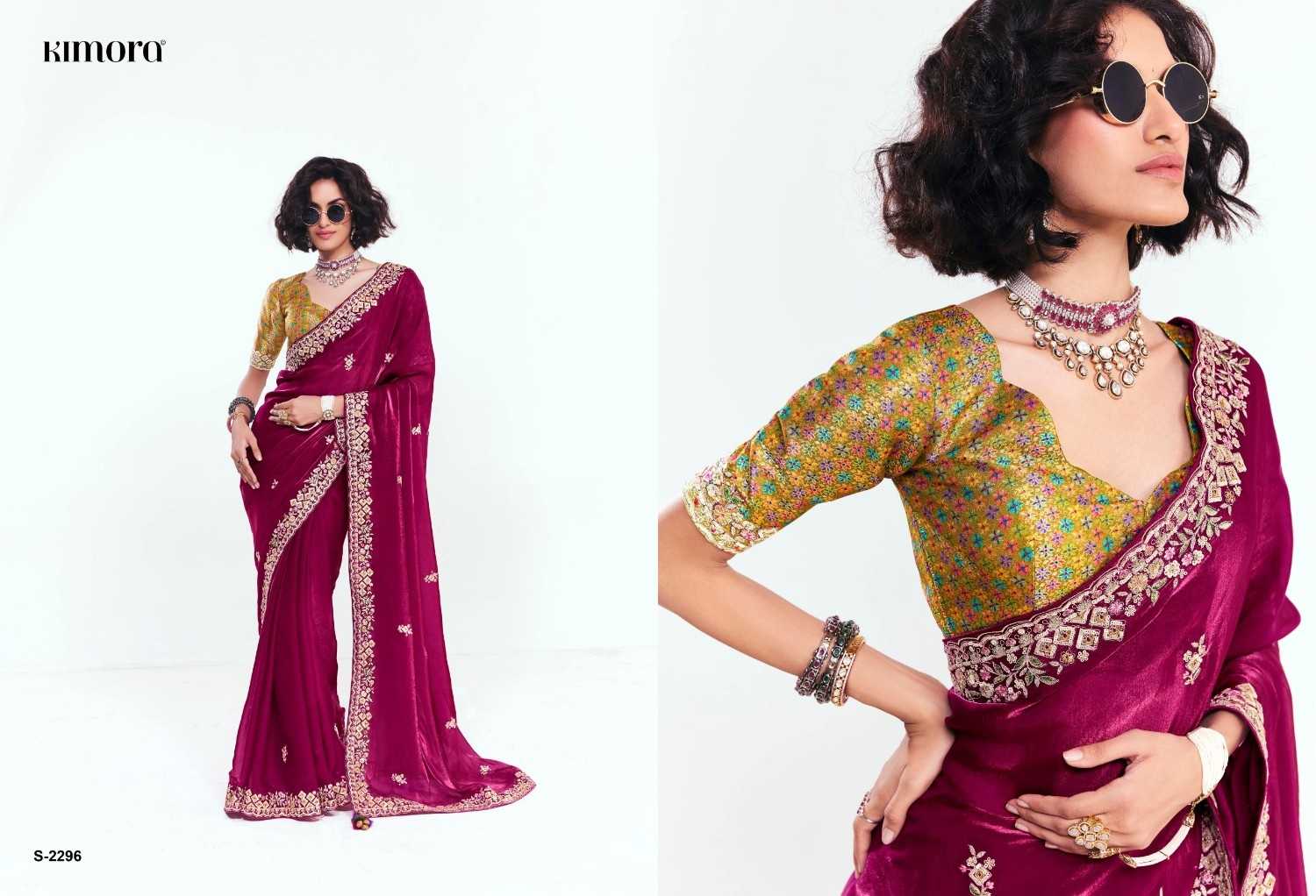 YNF Wholesale Fancy Fancy Sarees  | Surat Manufacturer