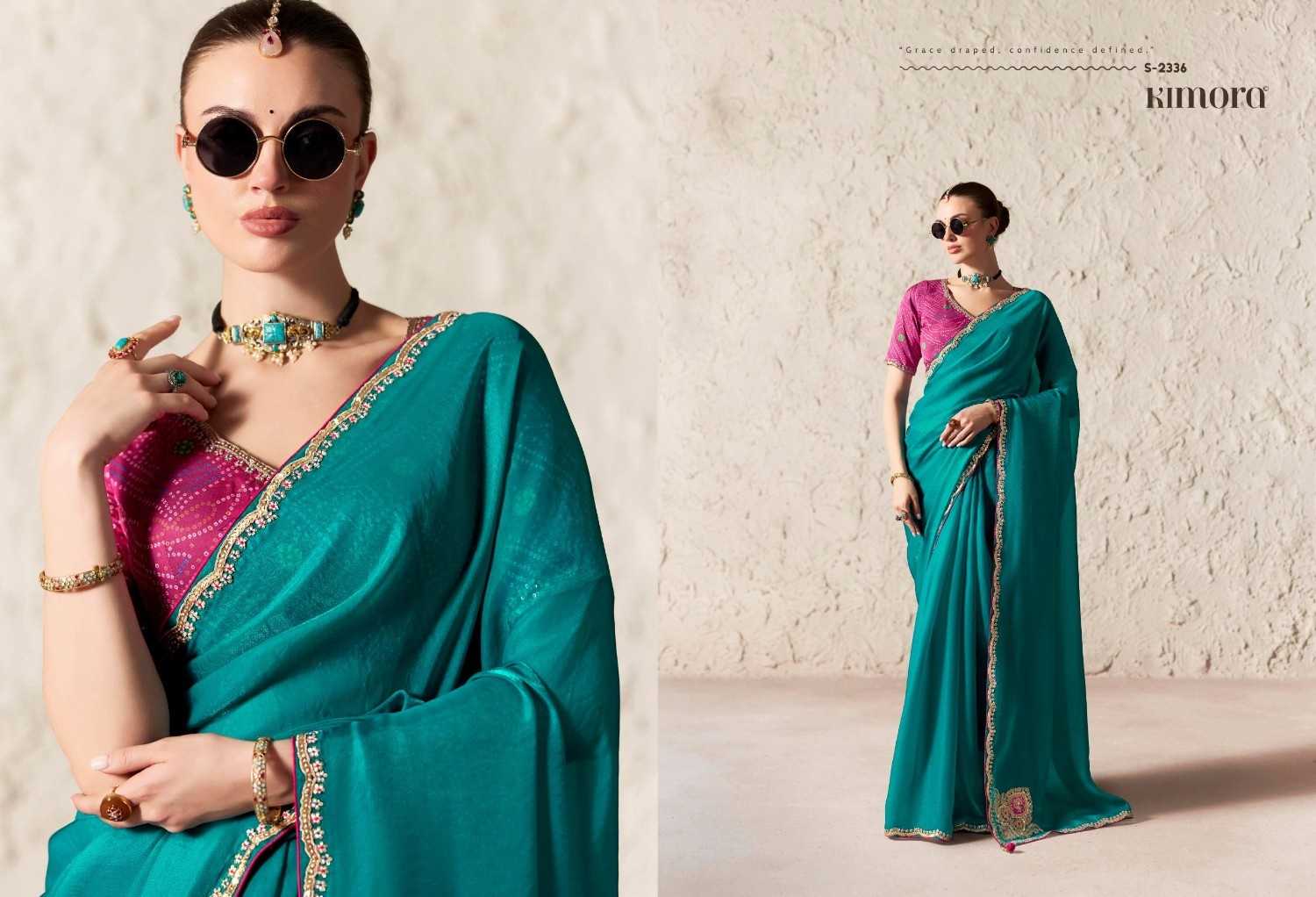 YNF Wholesale Tissue Party Wear Sarees  | Surat Manufacturer