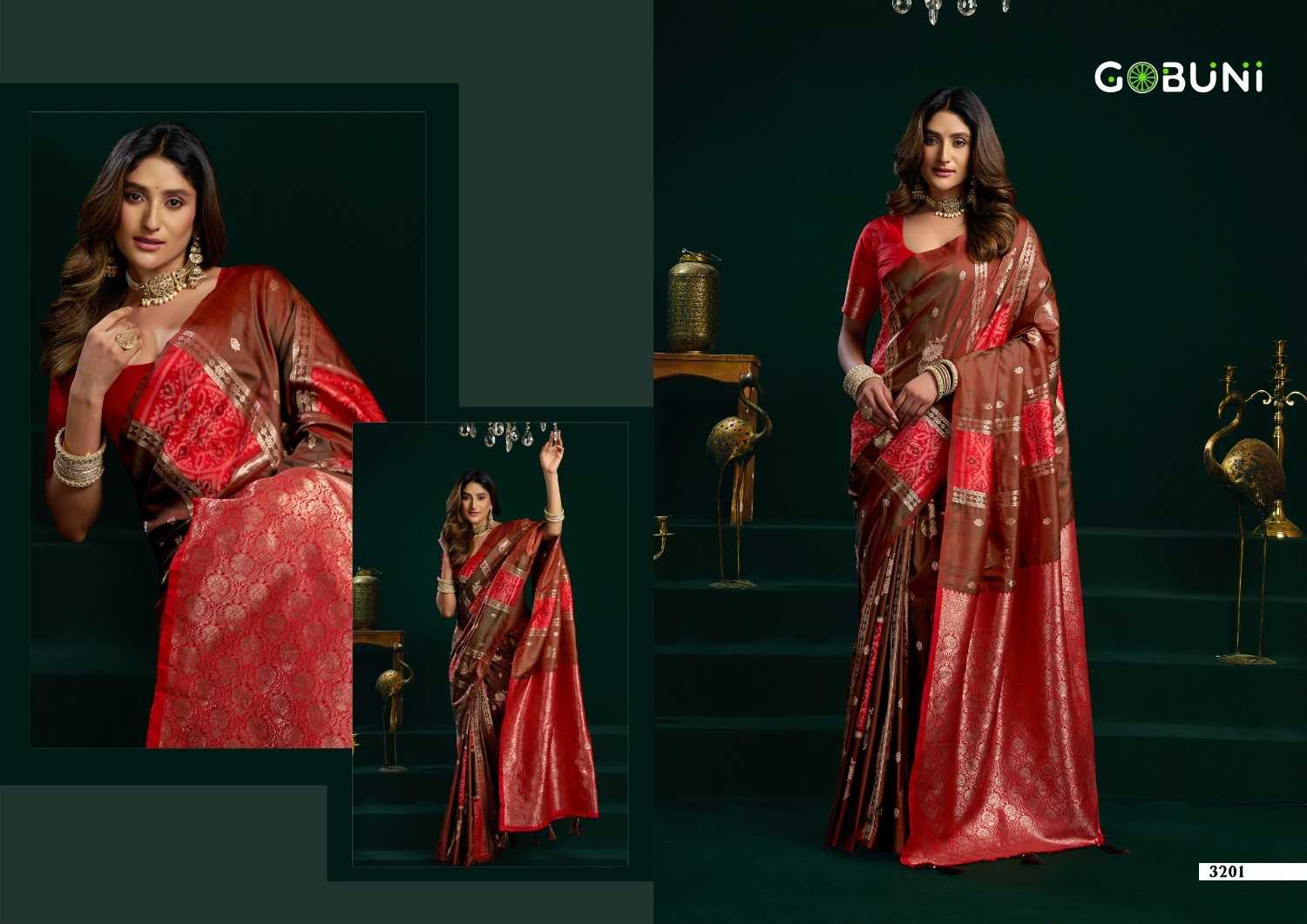 YNF Wholesale Soft Silk Hand Printed Saree  | Surat Manufacturer