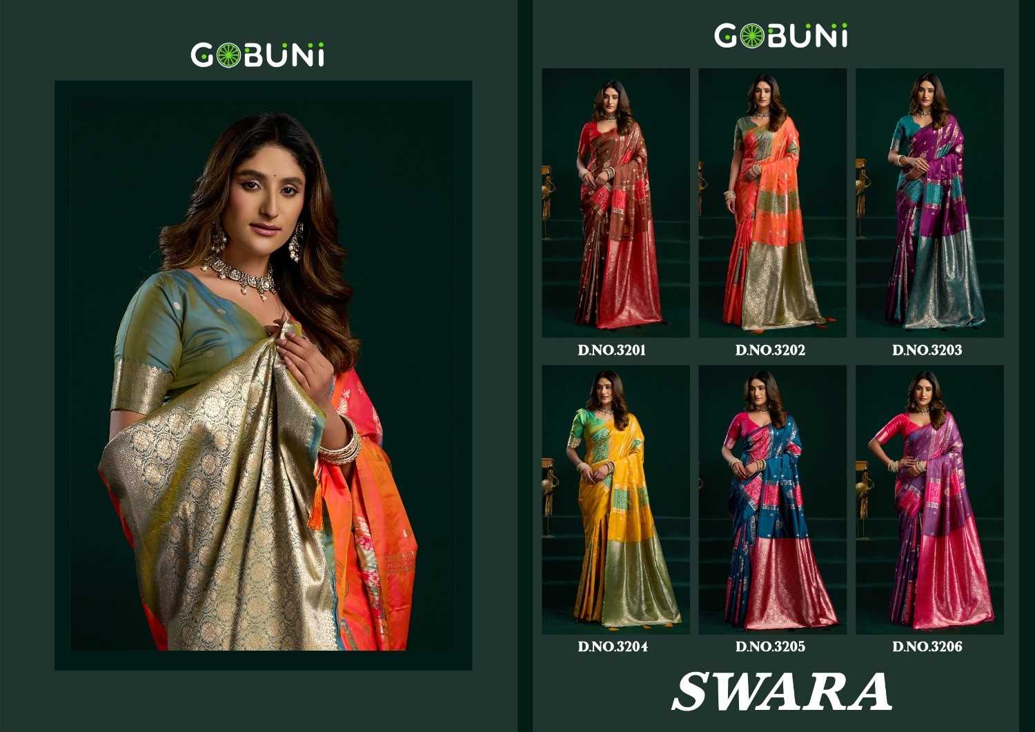 YNF Wholesale Soft Silk Hand Printed Saree  | Surat Manufacturer
