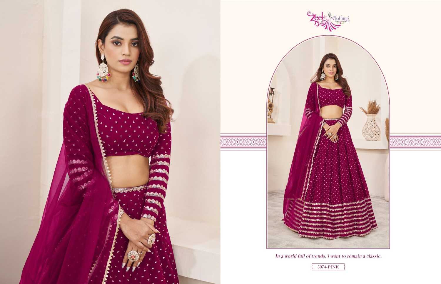 YNF Wholesale Georgette Fancy Lehenga  | Surat Manufacturer