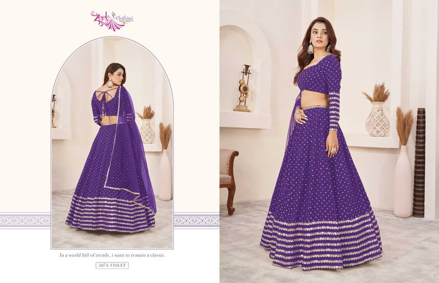 YNF Wholesale Georgette Fancy Lehenga  | Surat Manufacturer