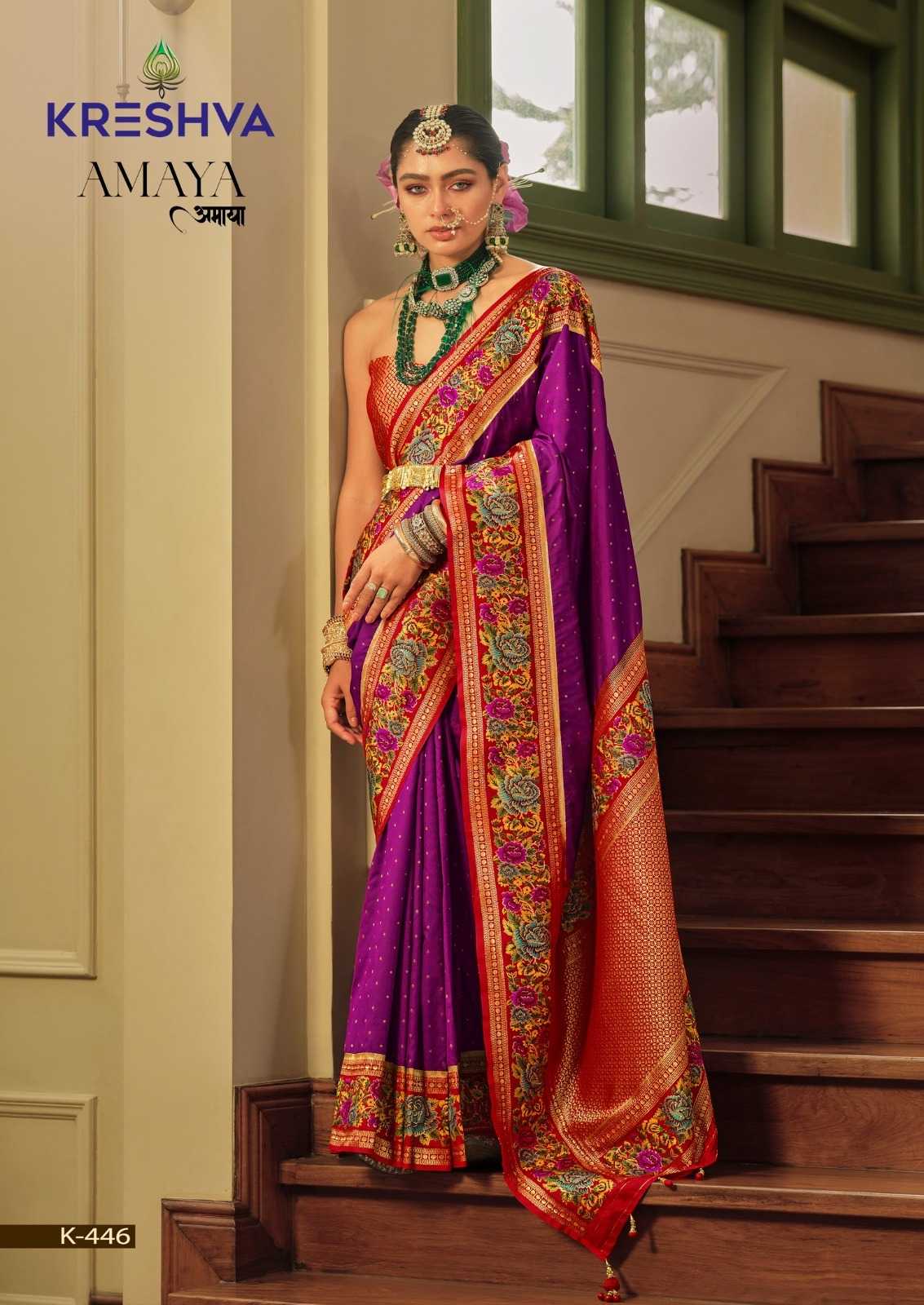 YNF Wholesale Viscose Banarasi Silk Sarees  | Surat Manufacturer