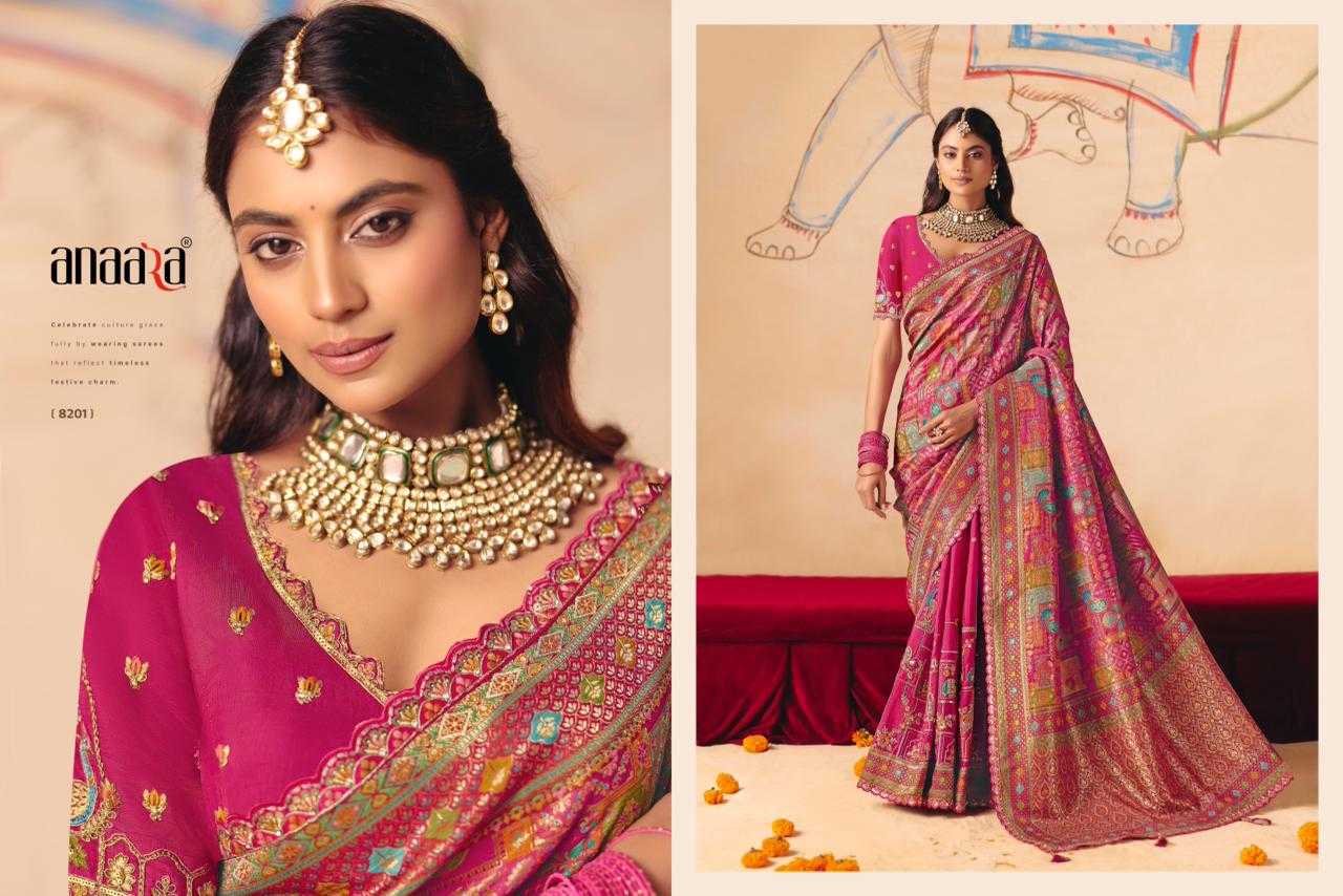 YNF Wholesale Dola Silk Handloom Sarees  | Surat Manufacturer
