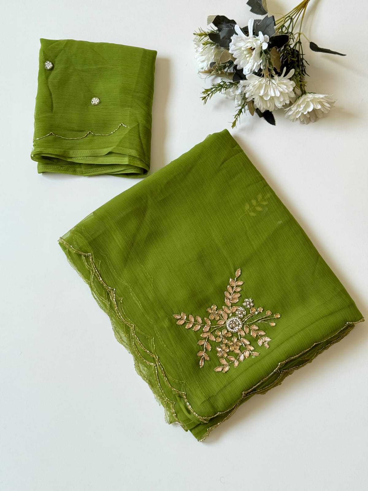 YNF Wholesale Pure Soft Shiffon Fancy Sarees  | Surat Manufacturer