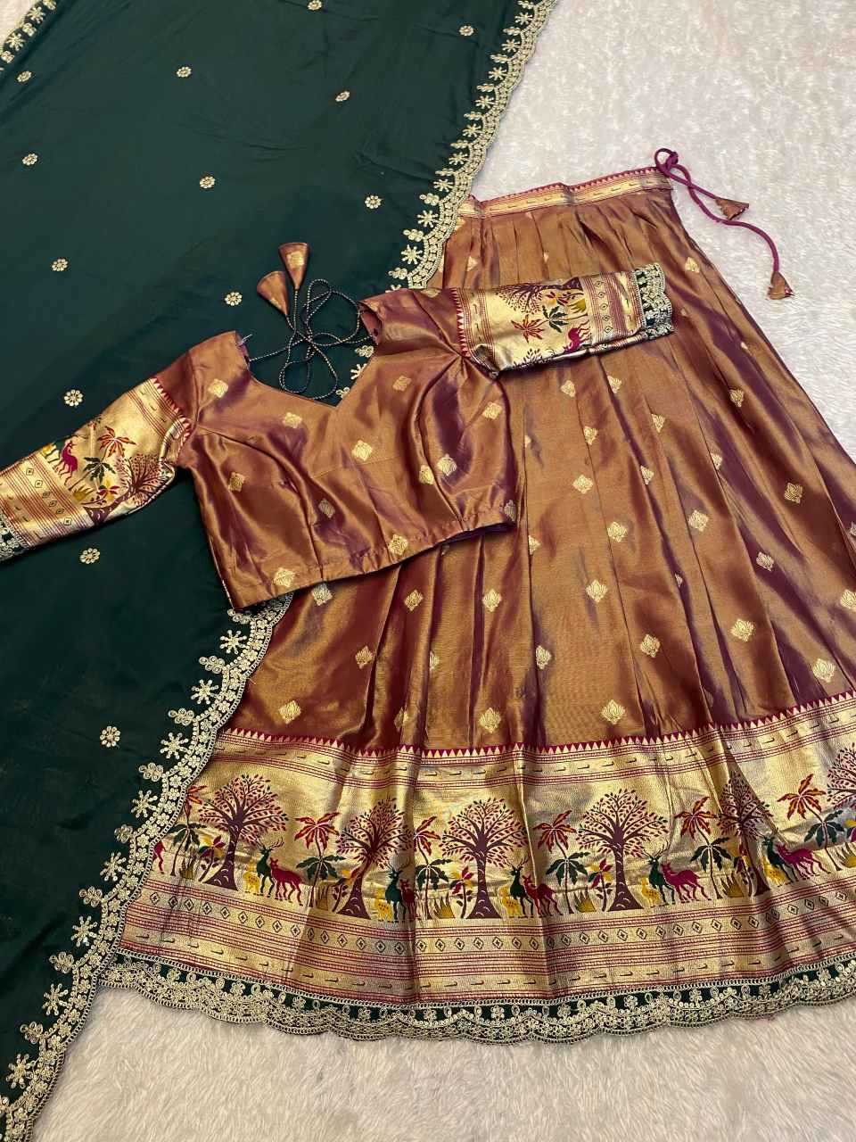 YNF Wholesale Shimmer Silk Designer Lehenga  | Surat Manufacturer