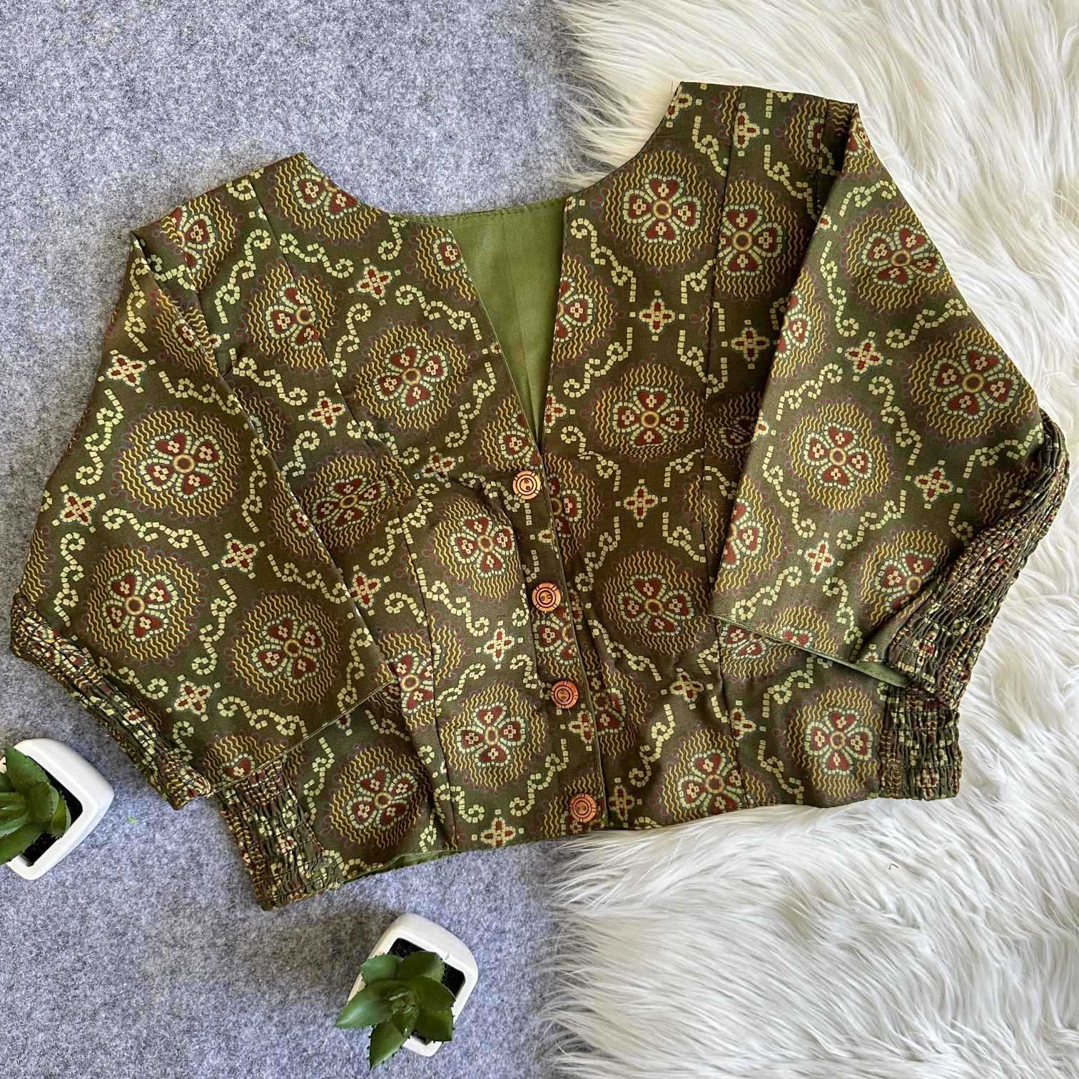 YNF Wholesale Cotton Blouse  | Surat Manufacturer