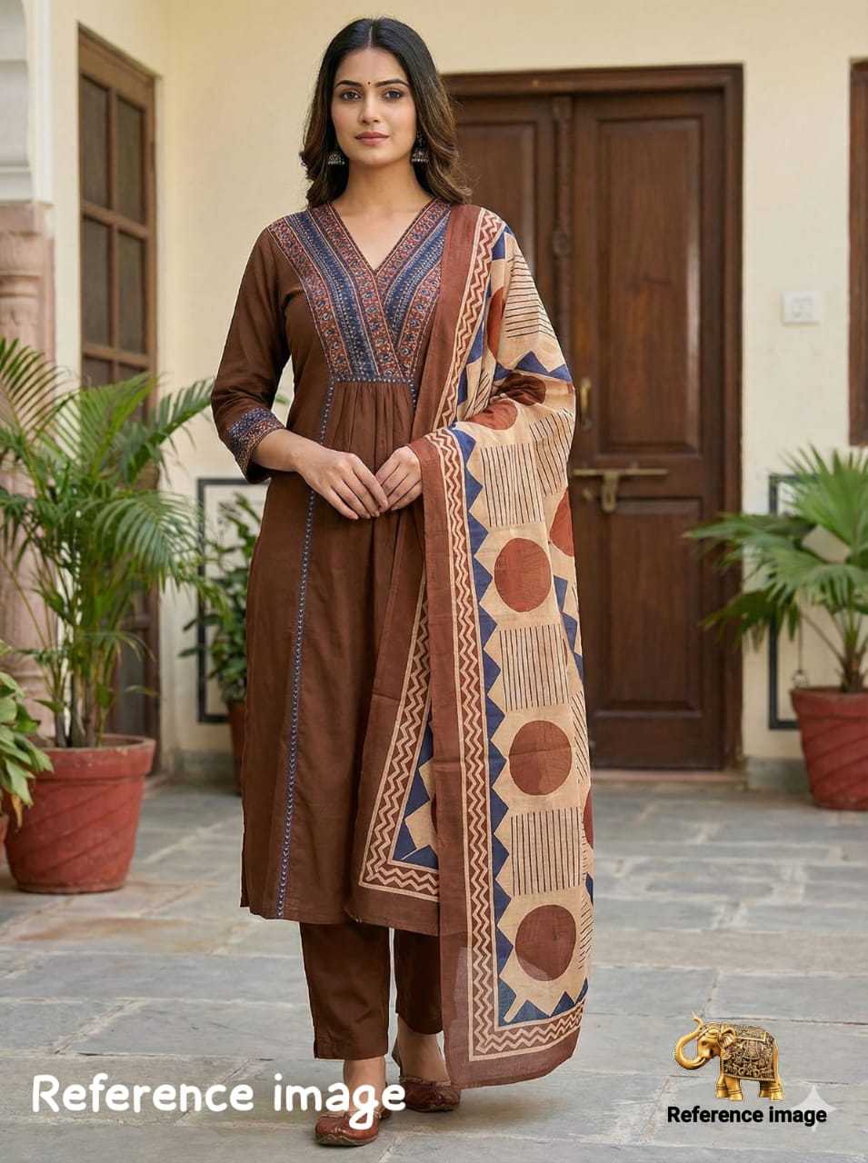 YNF Wholesale Cotton Designer Kurtis  | Surat Manufacturer