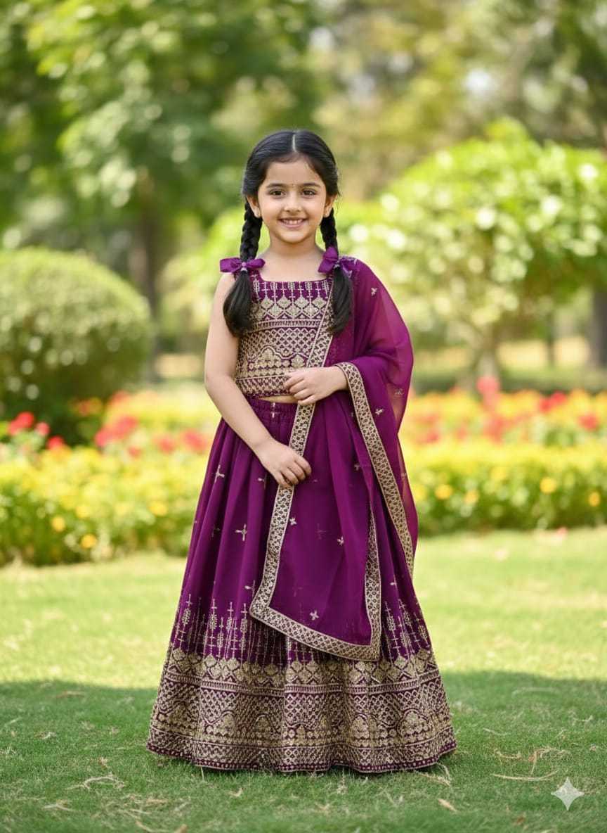 YNF Wholesale Blooming Kids Gown  | Surat Manufacturer