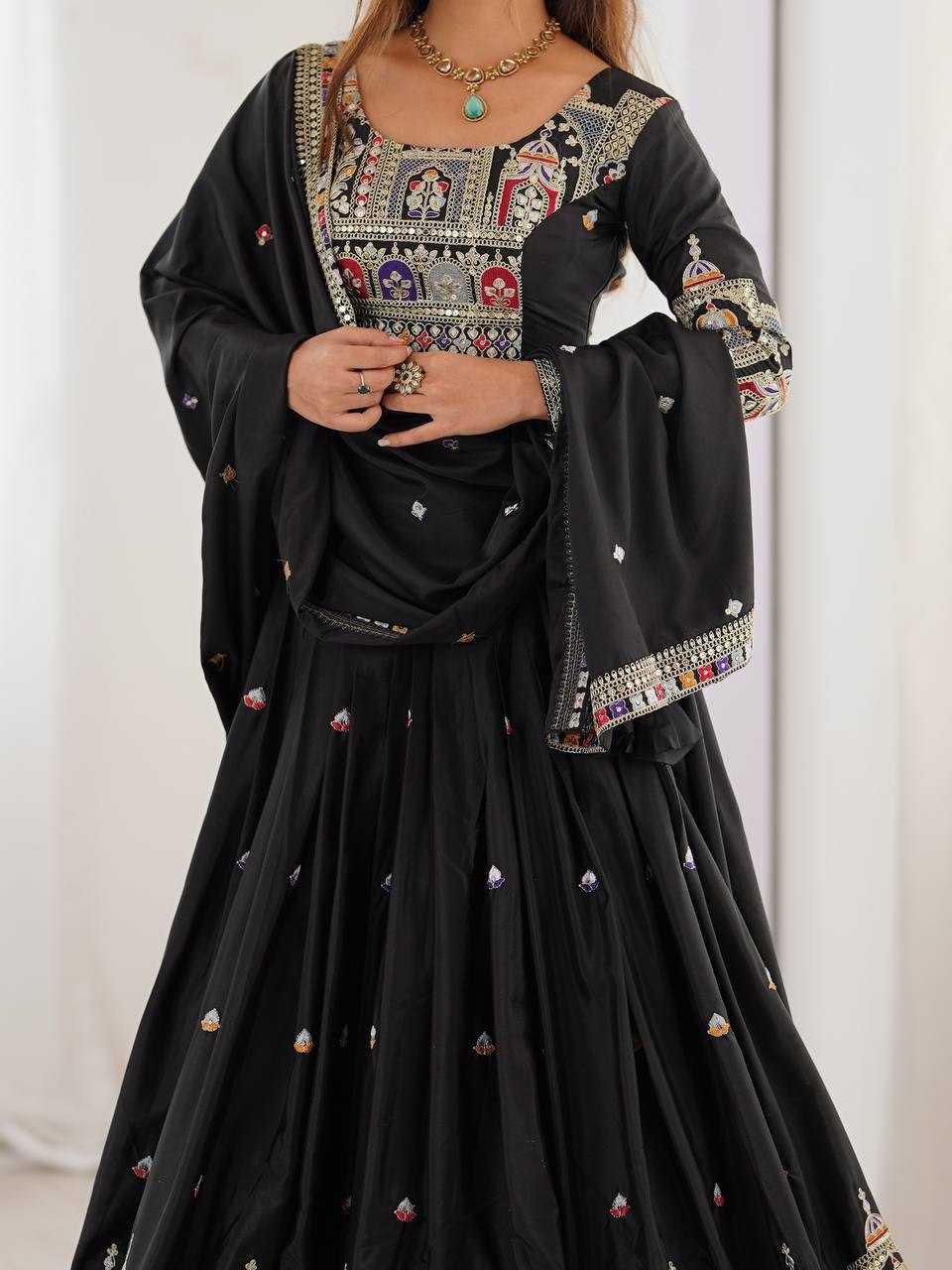 YNF Wholesale Chinon Fancy Lehenga  | Surat Manufacturer