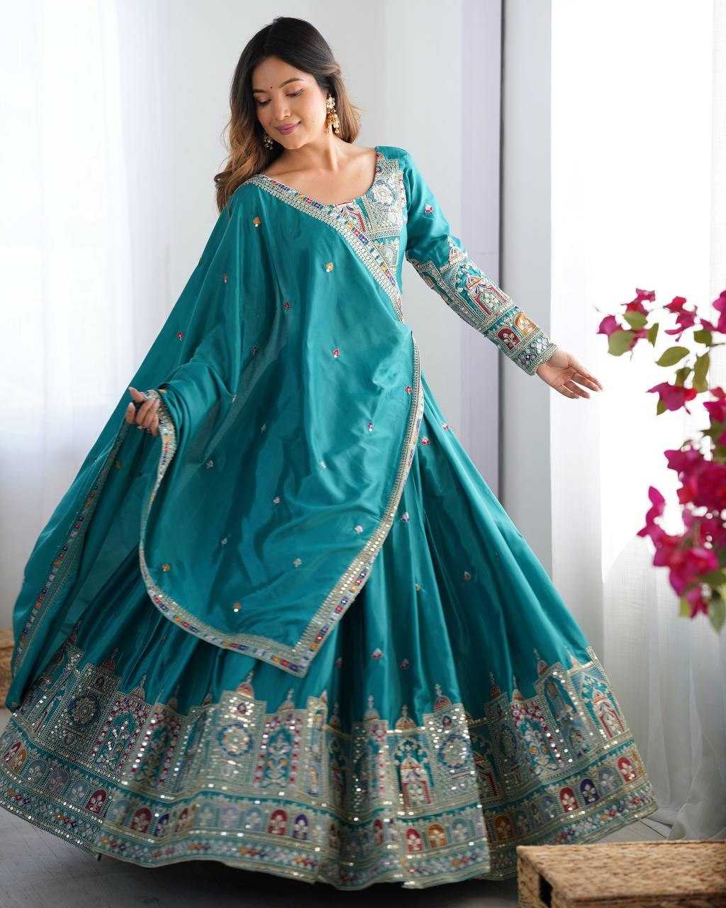 YNF Wholesale Chinon Fancy Lehenga  | Surat Manufacturer