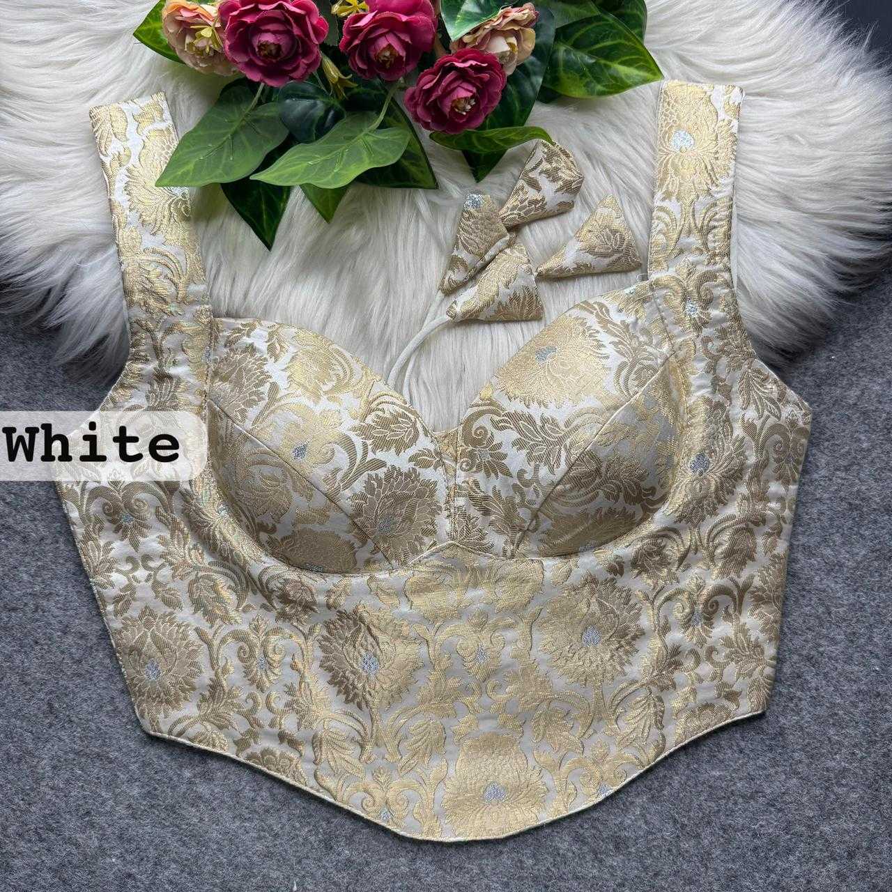 YNF Wholesale Banarasi Soft Silk Blouse  | Surat Manufacturer