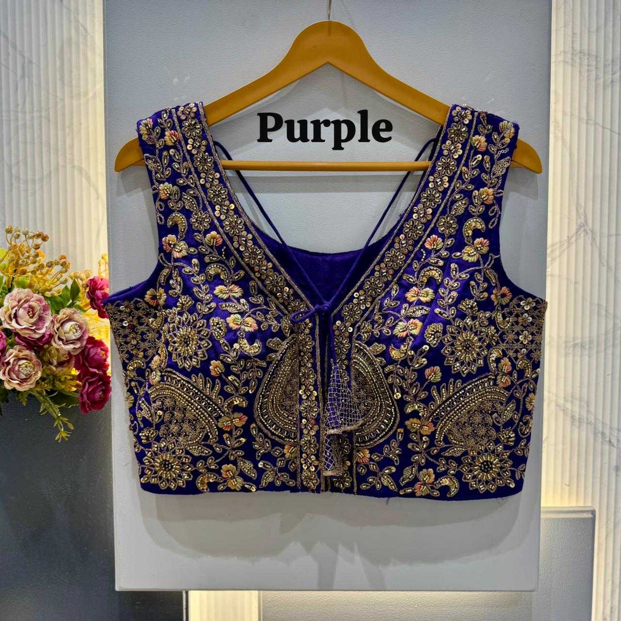 YNF Wholesale Pure Silk V-Neck Blouses  | Surat Manufacturer