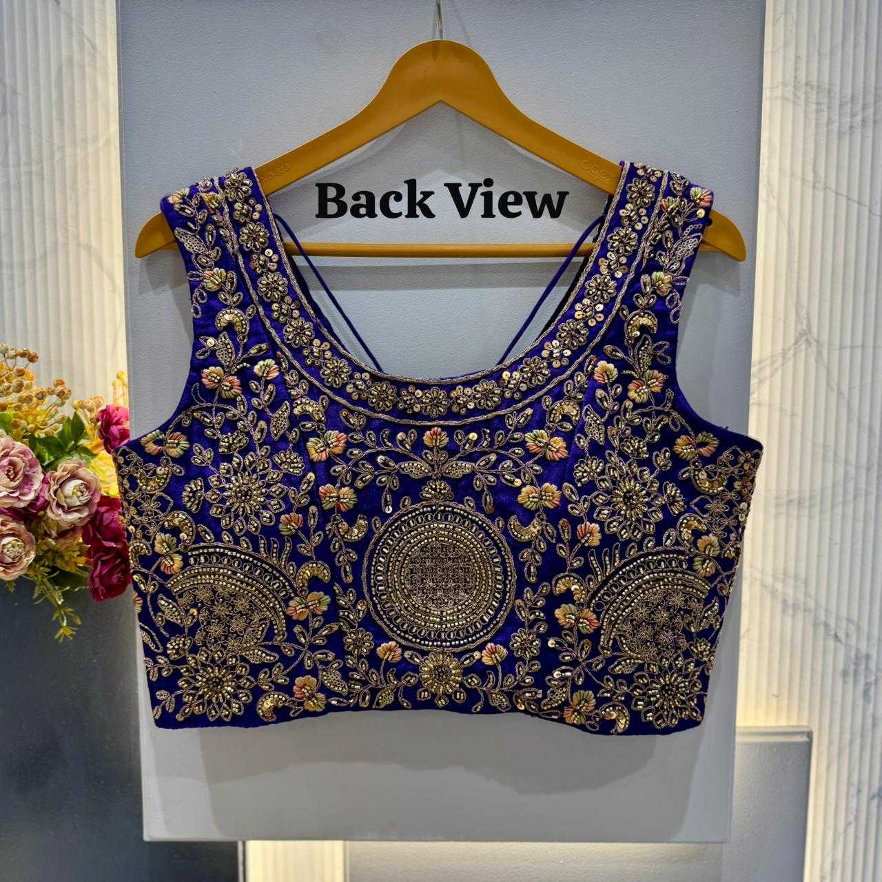 YNF Wholesale Pure Silk V-Neck Blouses  | Surat Manufacturer