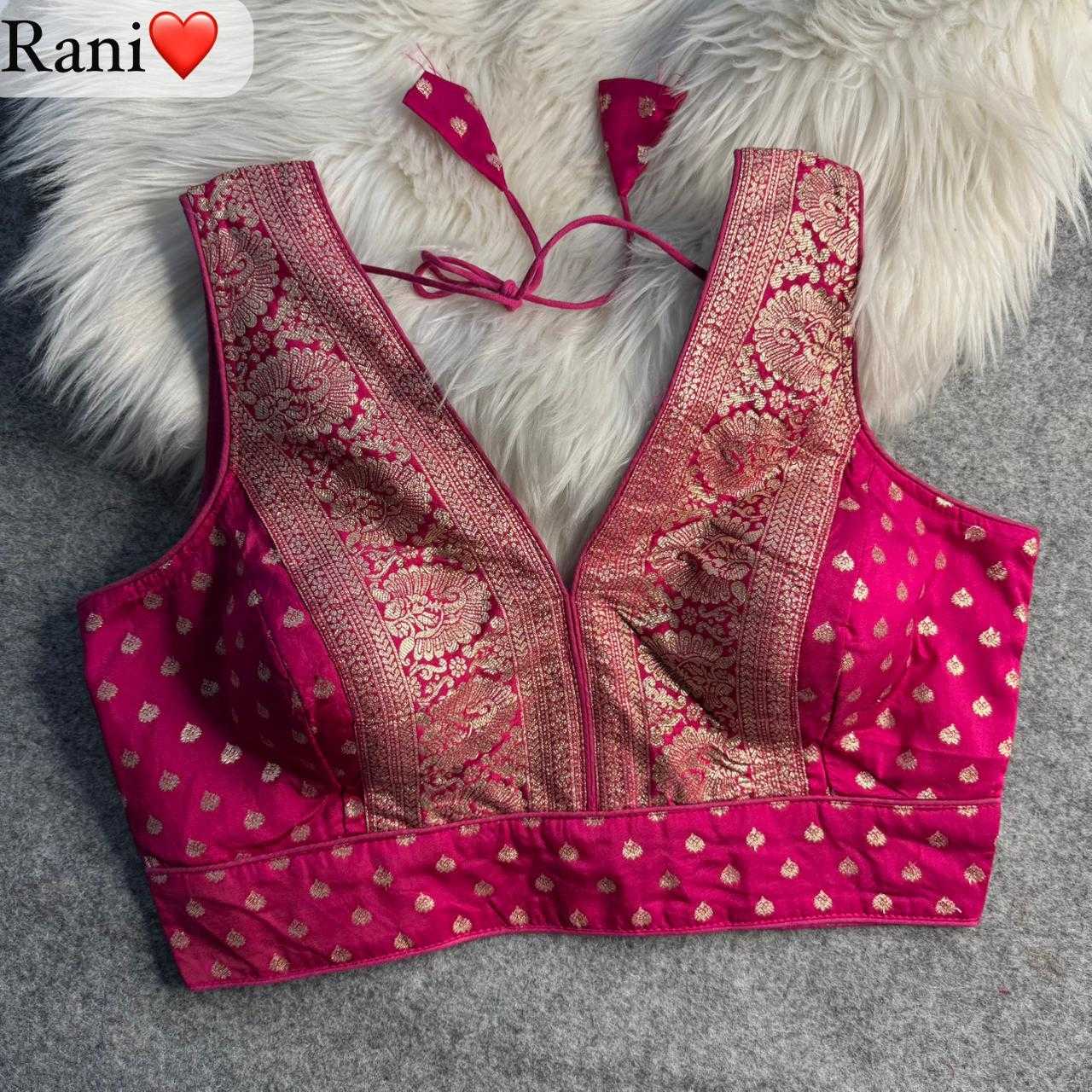 YNF Wholesale Dola Silk Blouse  | Surat Manufacturer