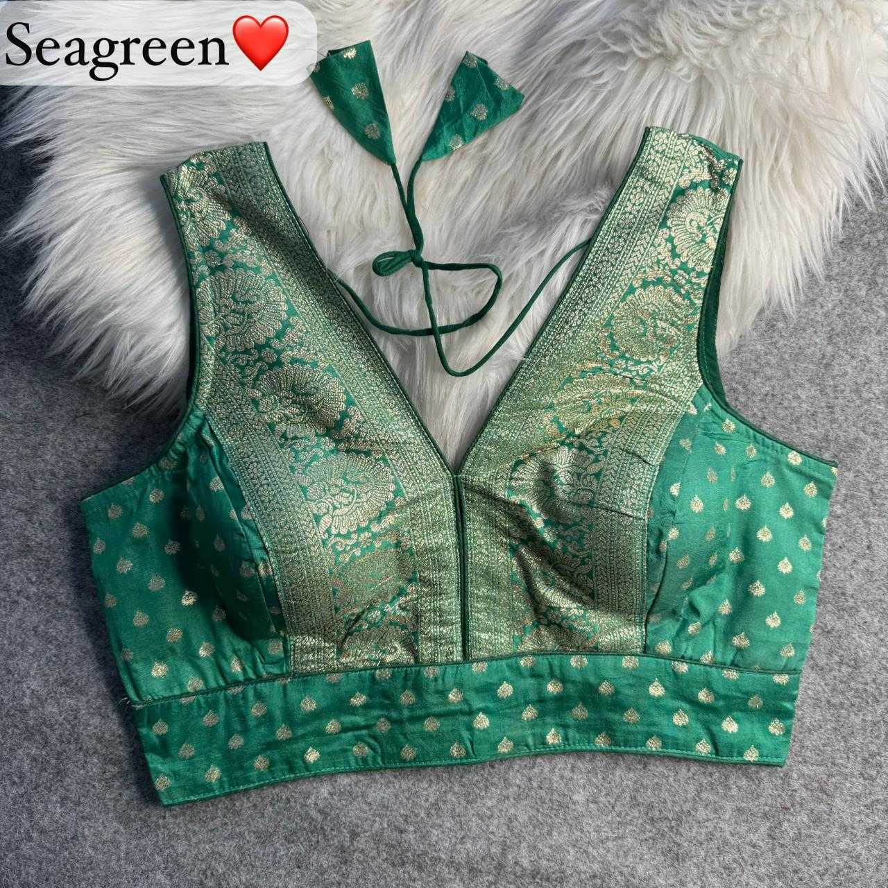 YNF Wholesale Dola Silk Blouse  | Surat Manufacturer