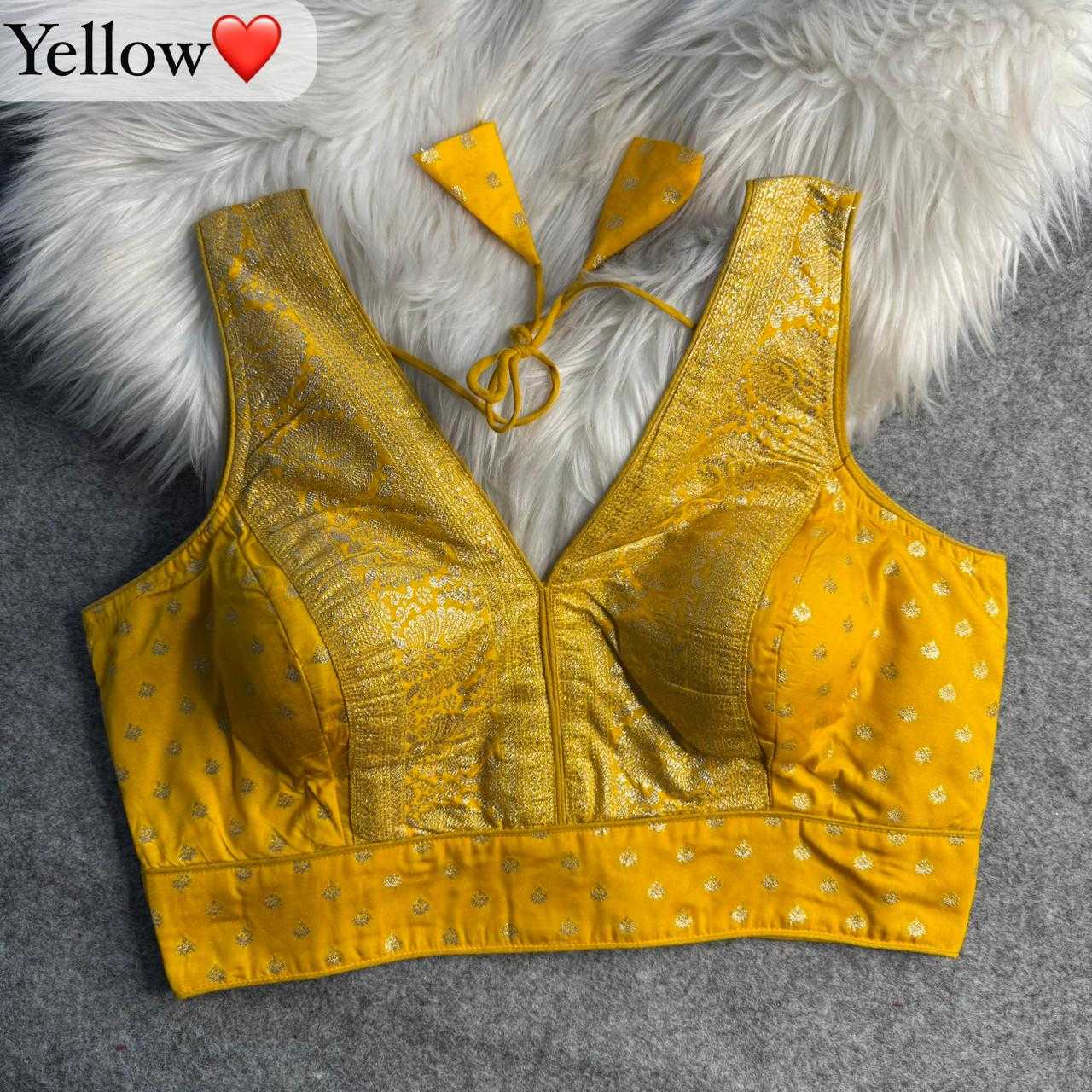 YNF Wholesale Dola Silk Blouse  | Surat Manufacturer