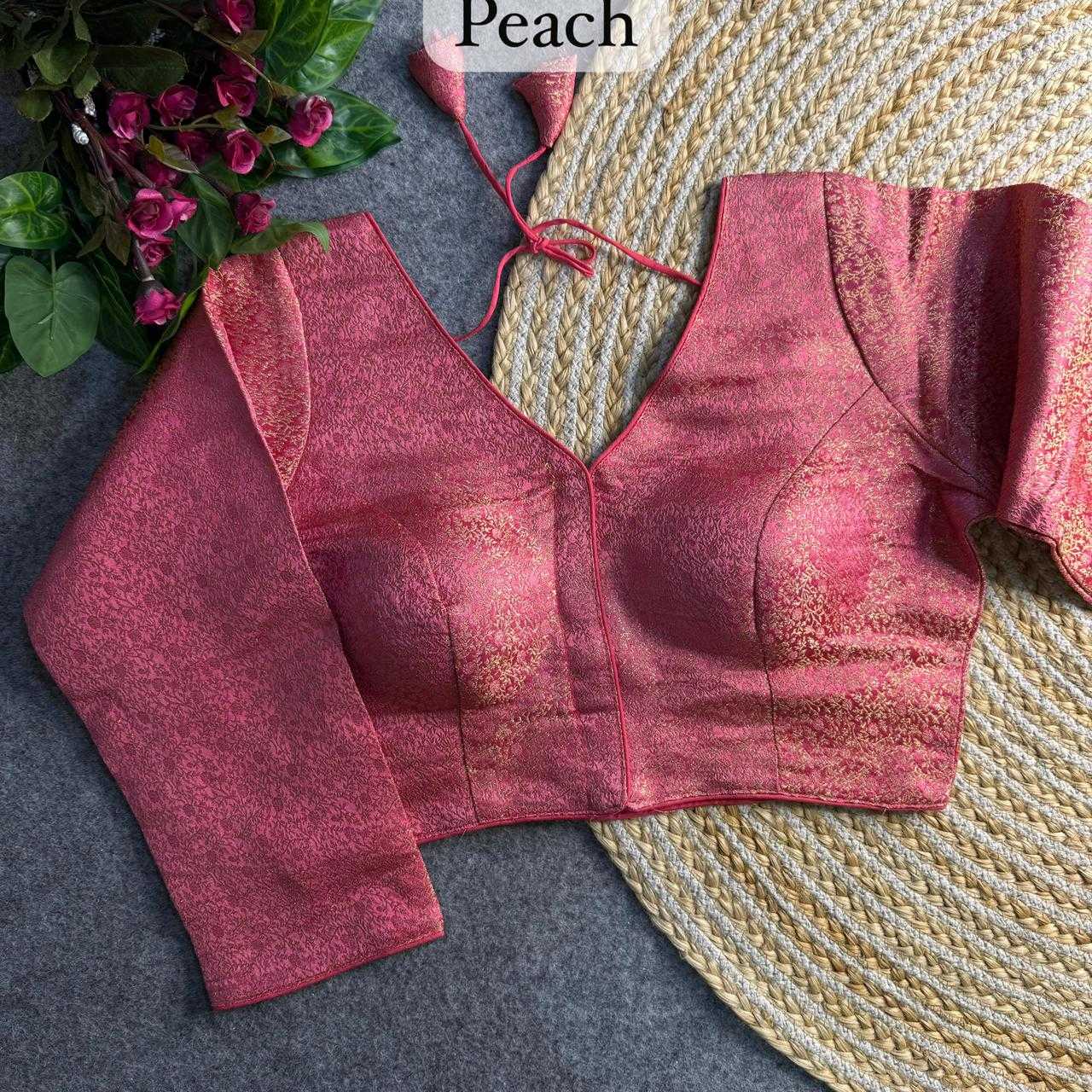 YNF Wholesale Milan Silk V-Neck Blouses  | Surat Manufacturer
