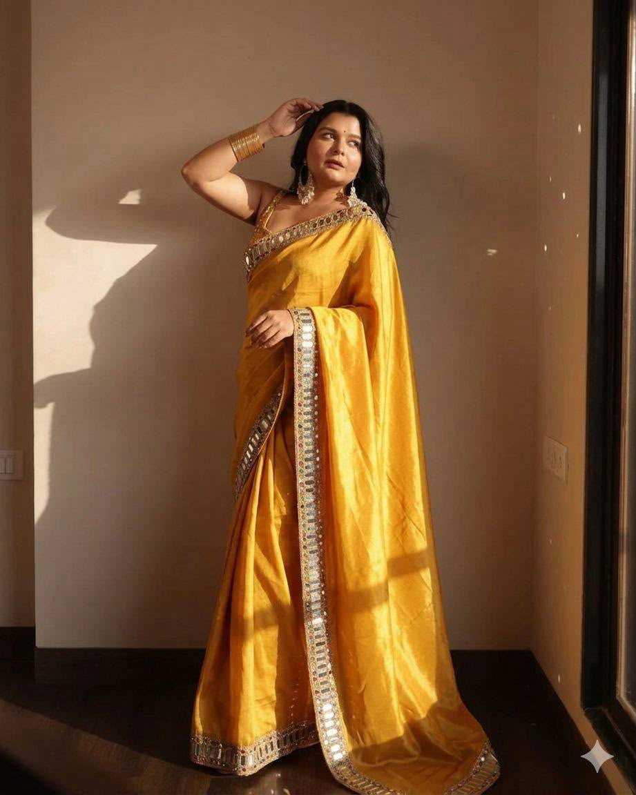 YNF Wholesale Silk Party Wear Silk Sarees  | Surat Manufacturer