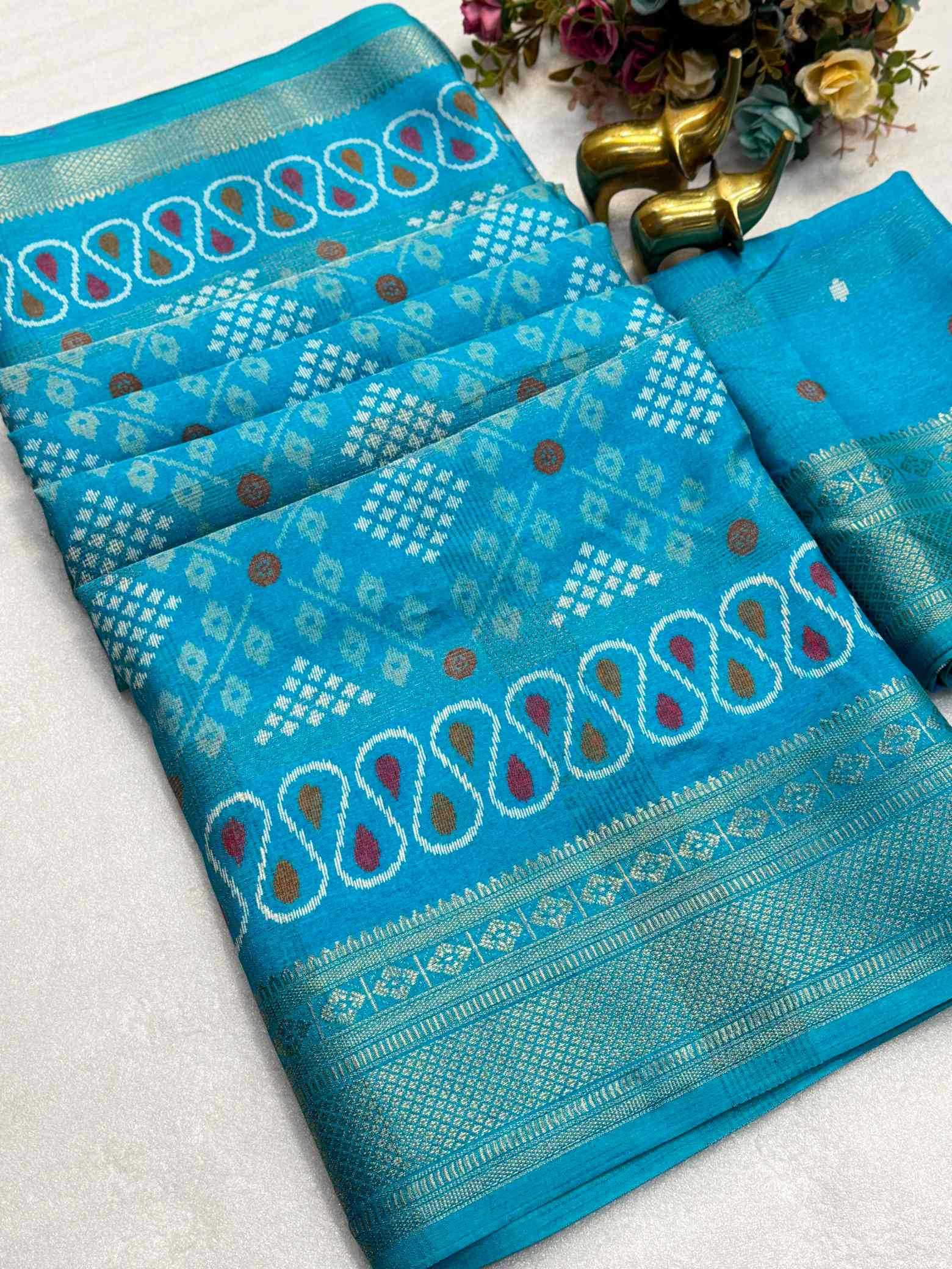 YNF Wholesale Cotton Printed Sarees  | Surat Manufacturer