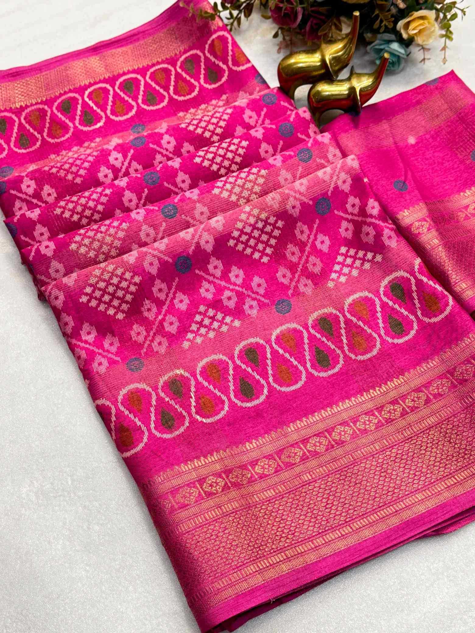 YNF Wholesale Cotton Printed Sarees  | Surat Manufacturer