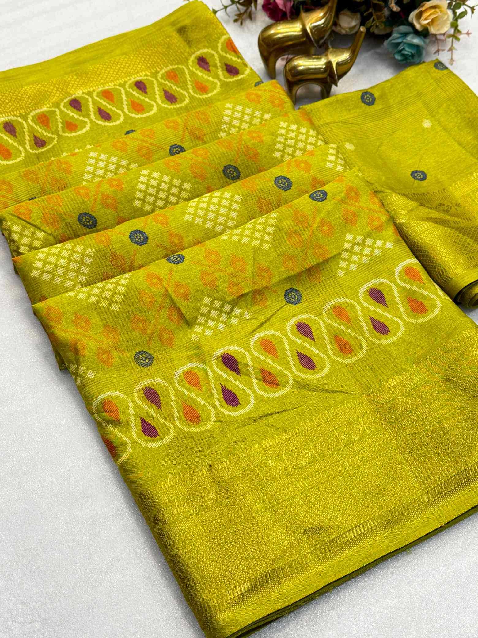 YNF Wholesale Cotton Printed Sarees  | Surat Manufacturer